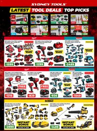 Sydney Tools catalogue from 15/07/2026 Sydney Tools catalogue