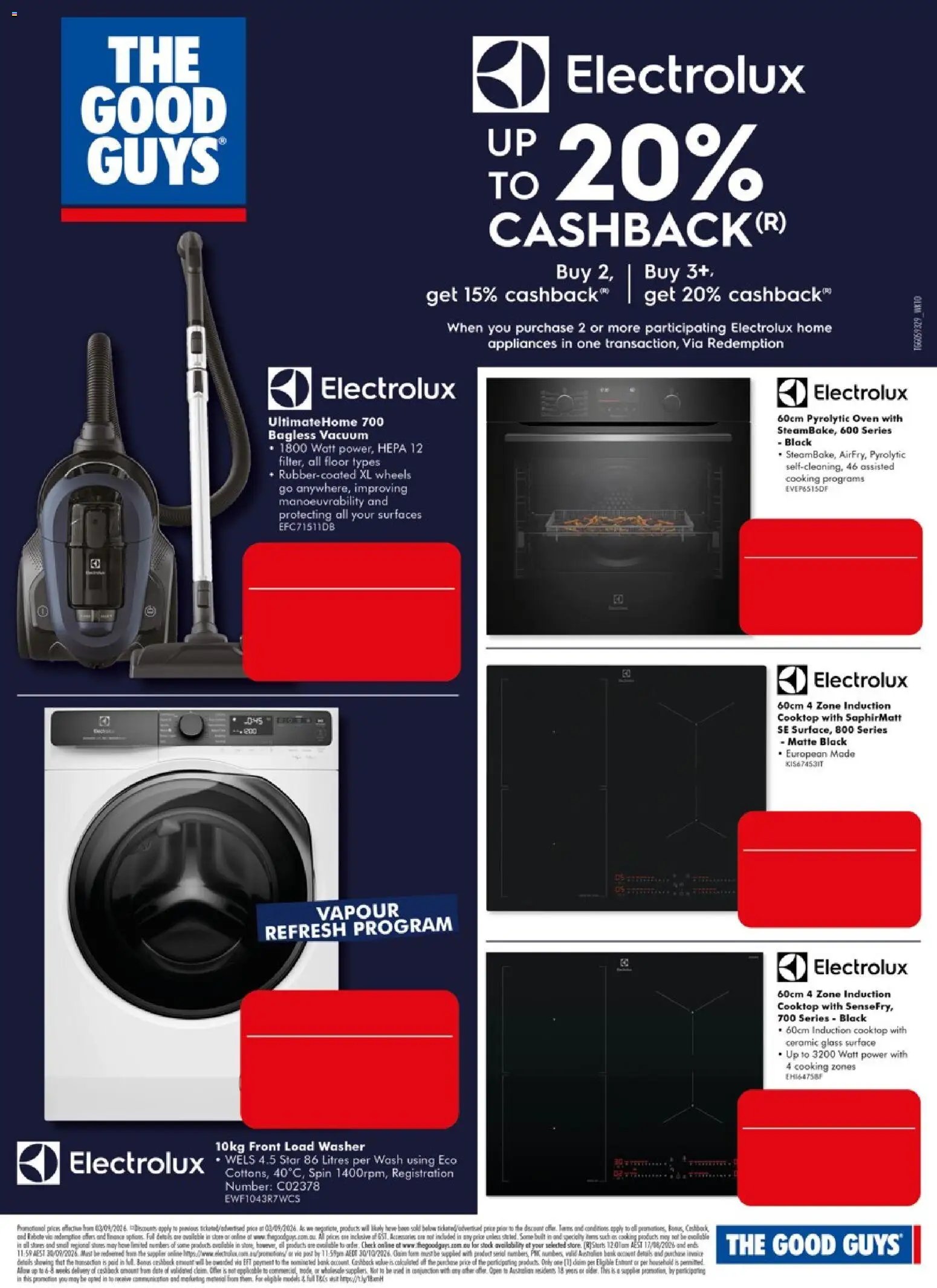 The Good Guys catalogue from 03/09/2026 The Good Guys Electrolux