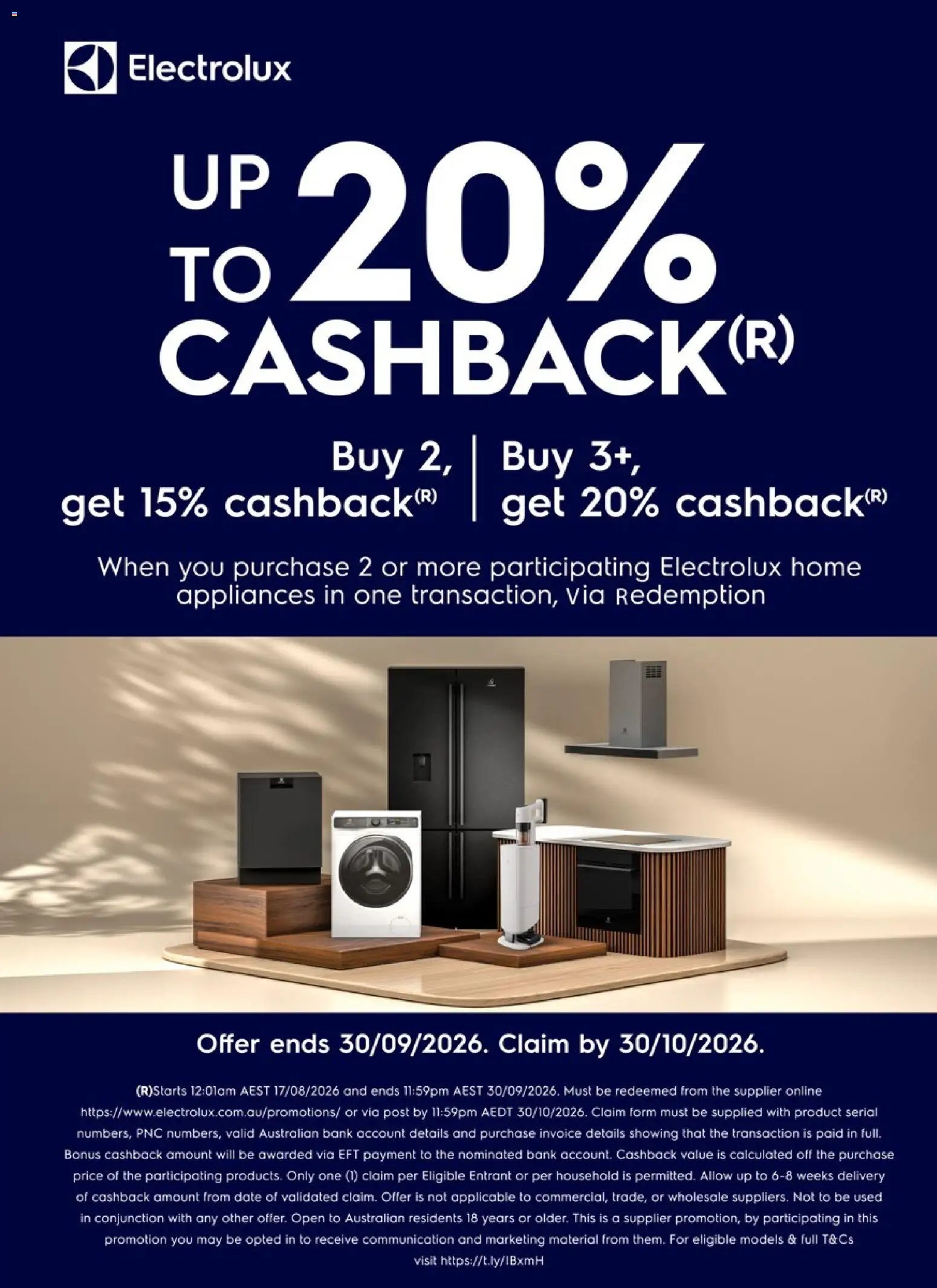 The Good Guys catalogue from 03/09/2026 The Good Guys Electrolux