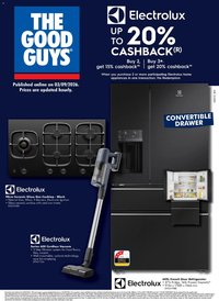The Good Guys catalogue from 03/09/2026 The Good Guys Electrolux