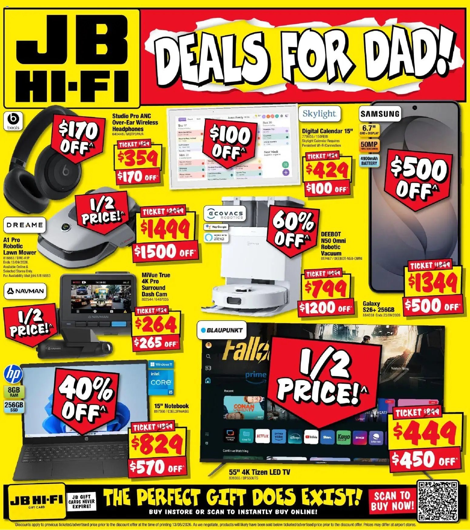 JB Hi-Fi catalogue from 27/08/2026 JB Hi-Fi catalogue Deals for Dad