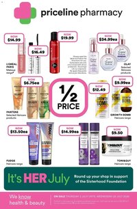 Priceline Pharmacy catalogue from 01/07/2026 Priceline Pharmacy catalogue Springfield Central