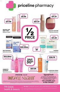 Priceline Pharmacy catalogue from 24/09/2026 Priceline Pharmacy catalogue Wetherill Park