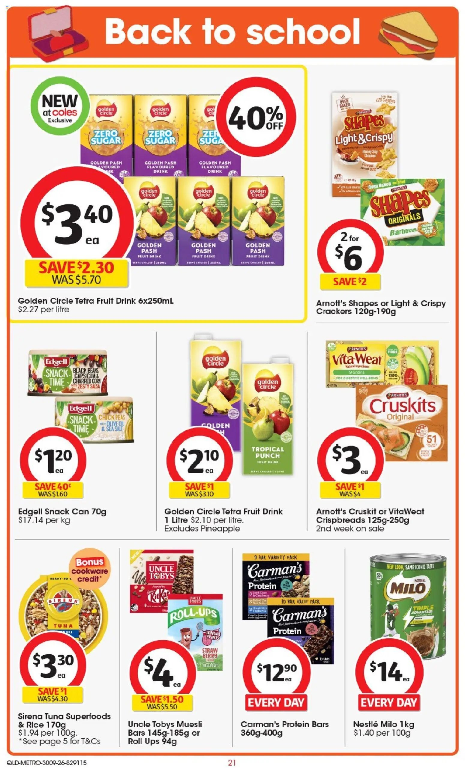 Coles catalogue from 30/09/2026 Coles catalogue QLD NORTH