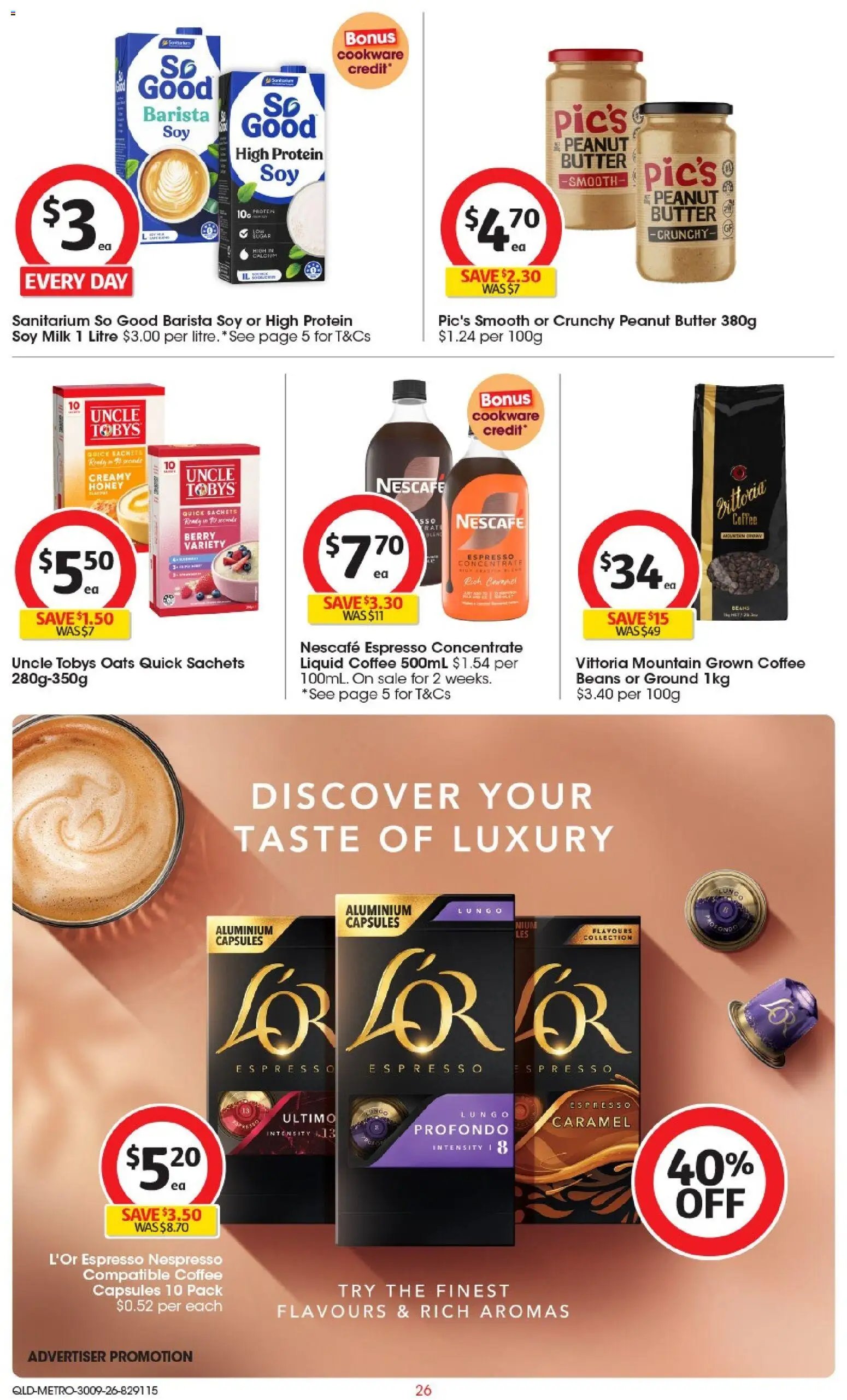 Coles catalogue from 30/09/2026 Coles catalogue QLD NORTH