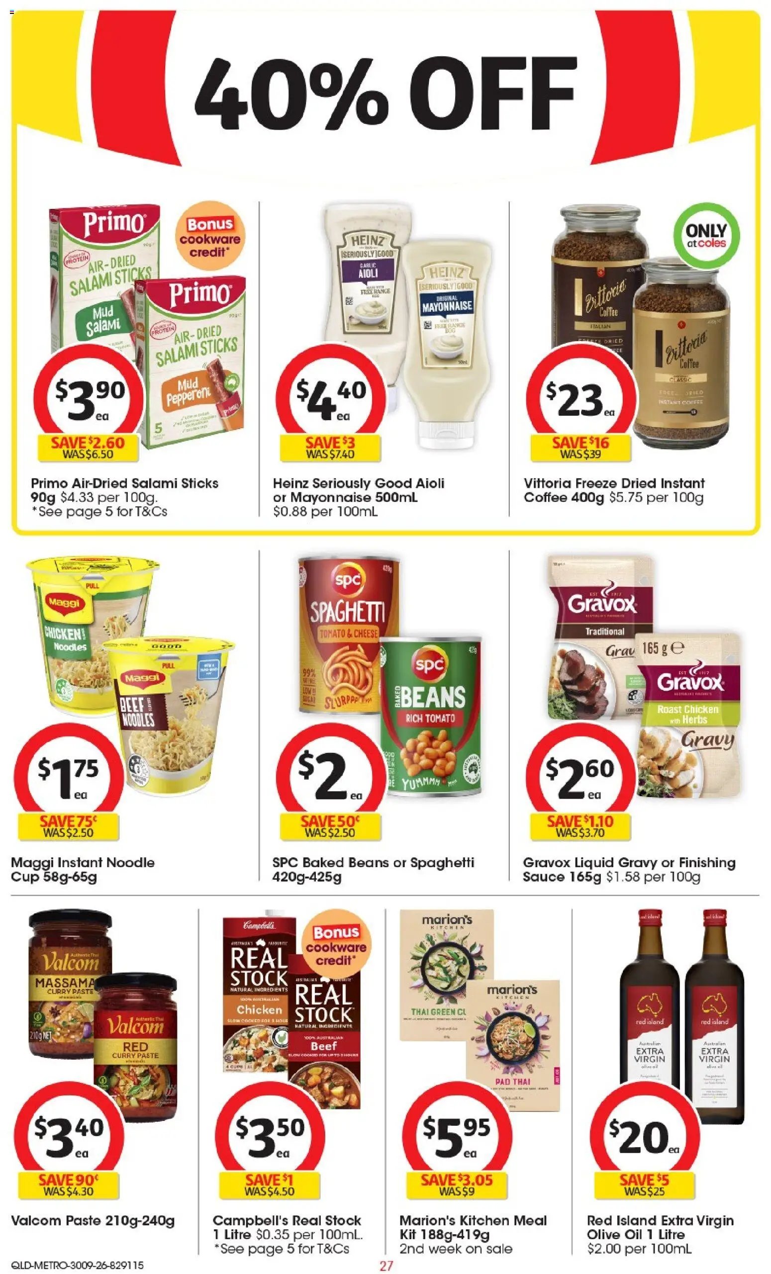 Coles catalogue from 30/09/2026 Coles catalogue QLD NORTH