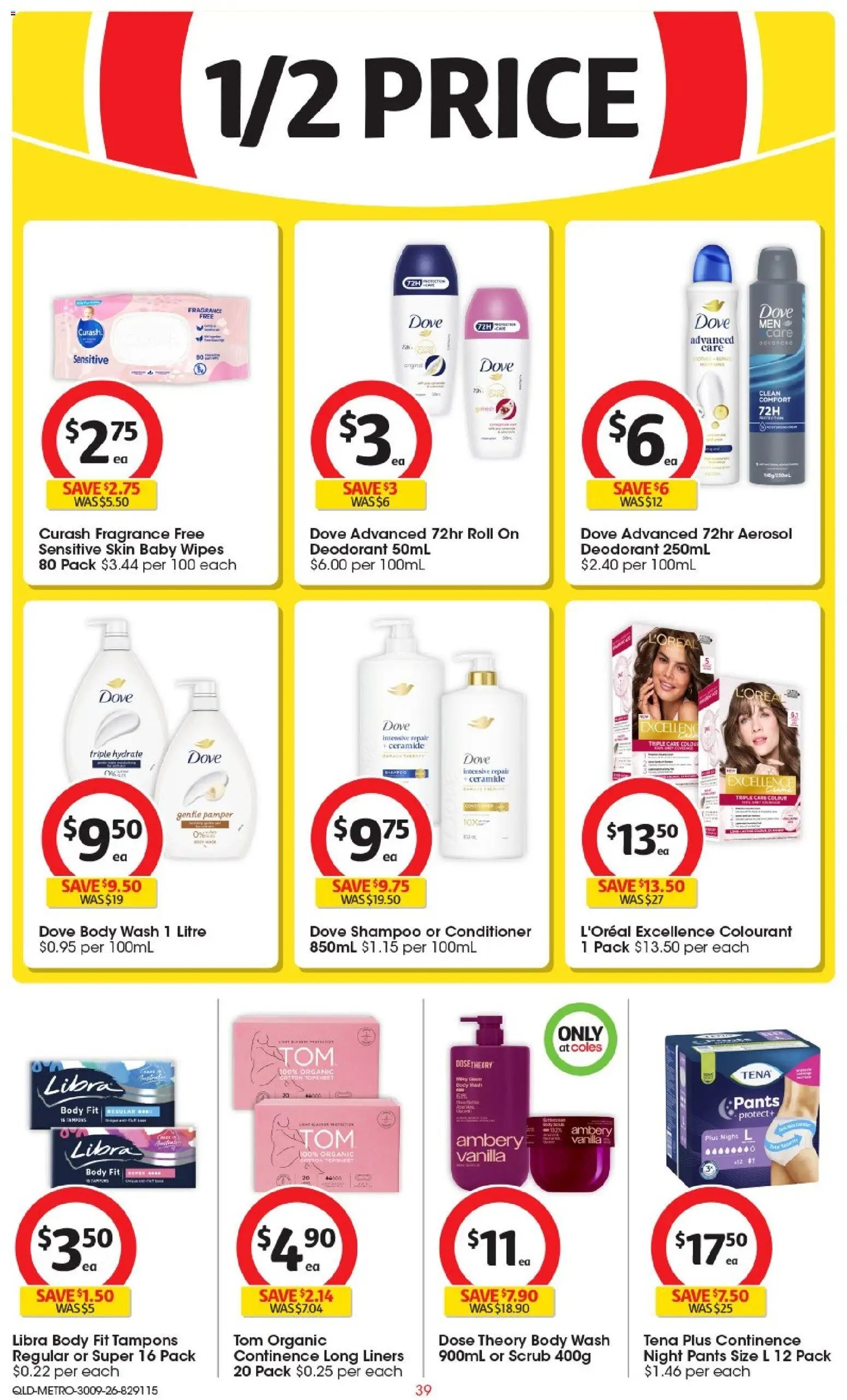 Coles catalogue from 30/09/2026 Coles catalogue QLD NORTH