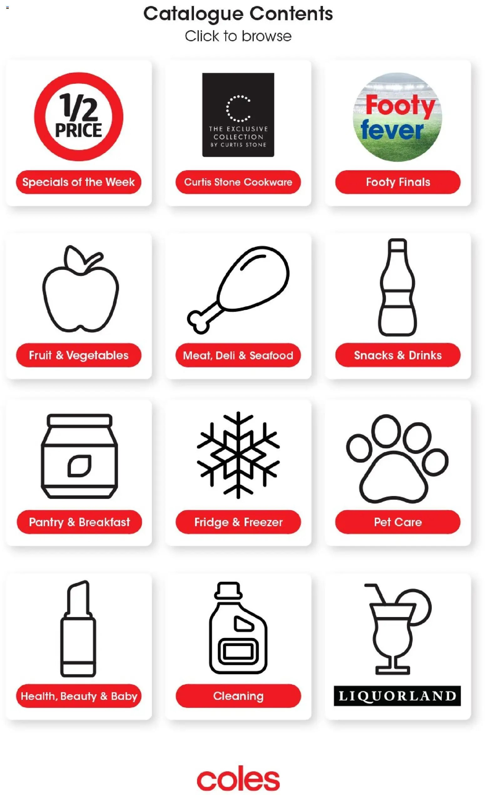 Coles catalogue from 30/09/2026 Coles catalogue QLD NORTH