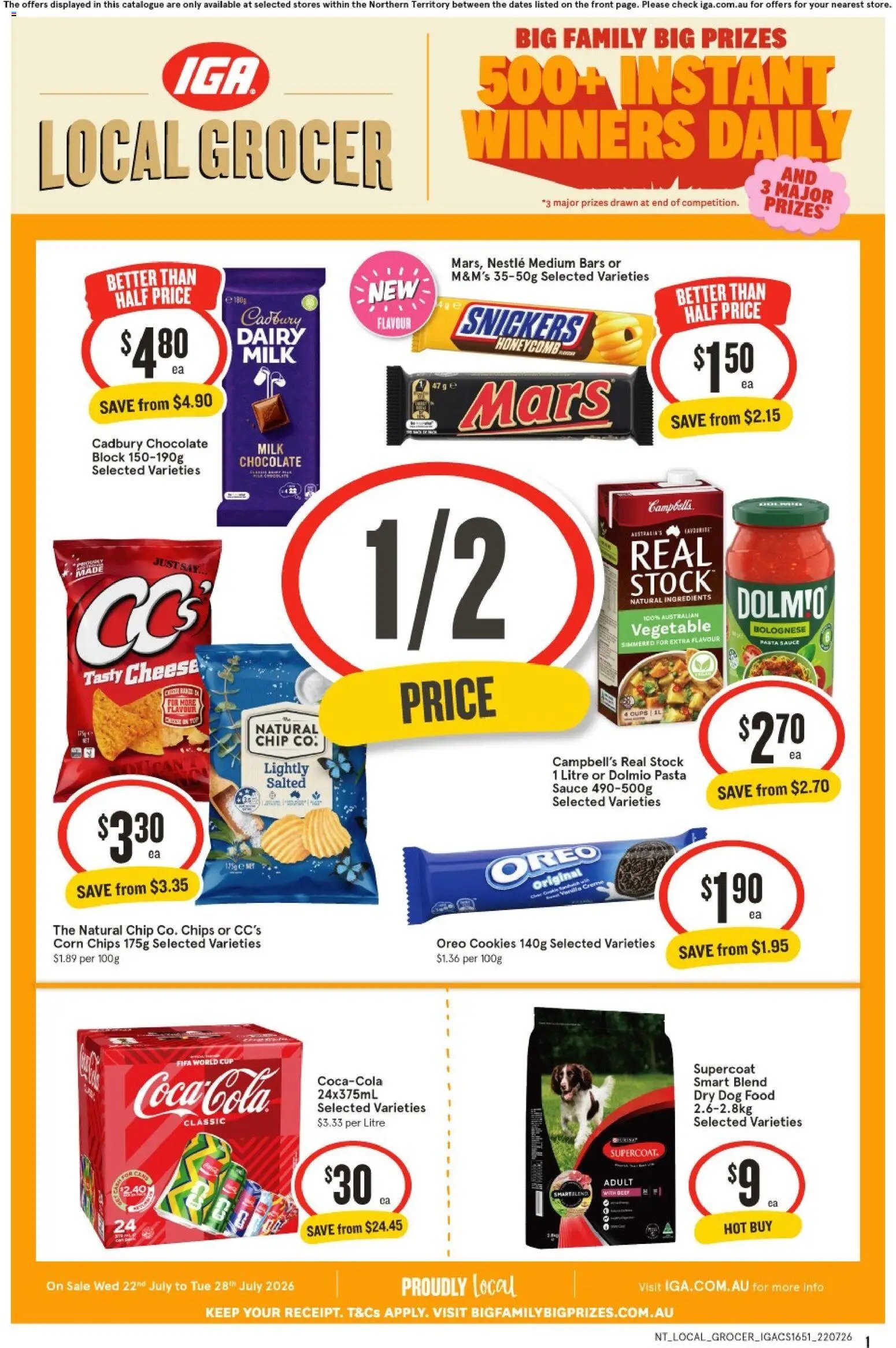 IGA catalogue from 22/07/2026 IGA Local Grocer NT