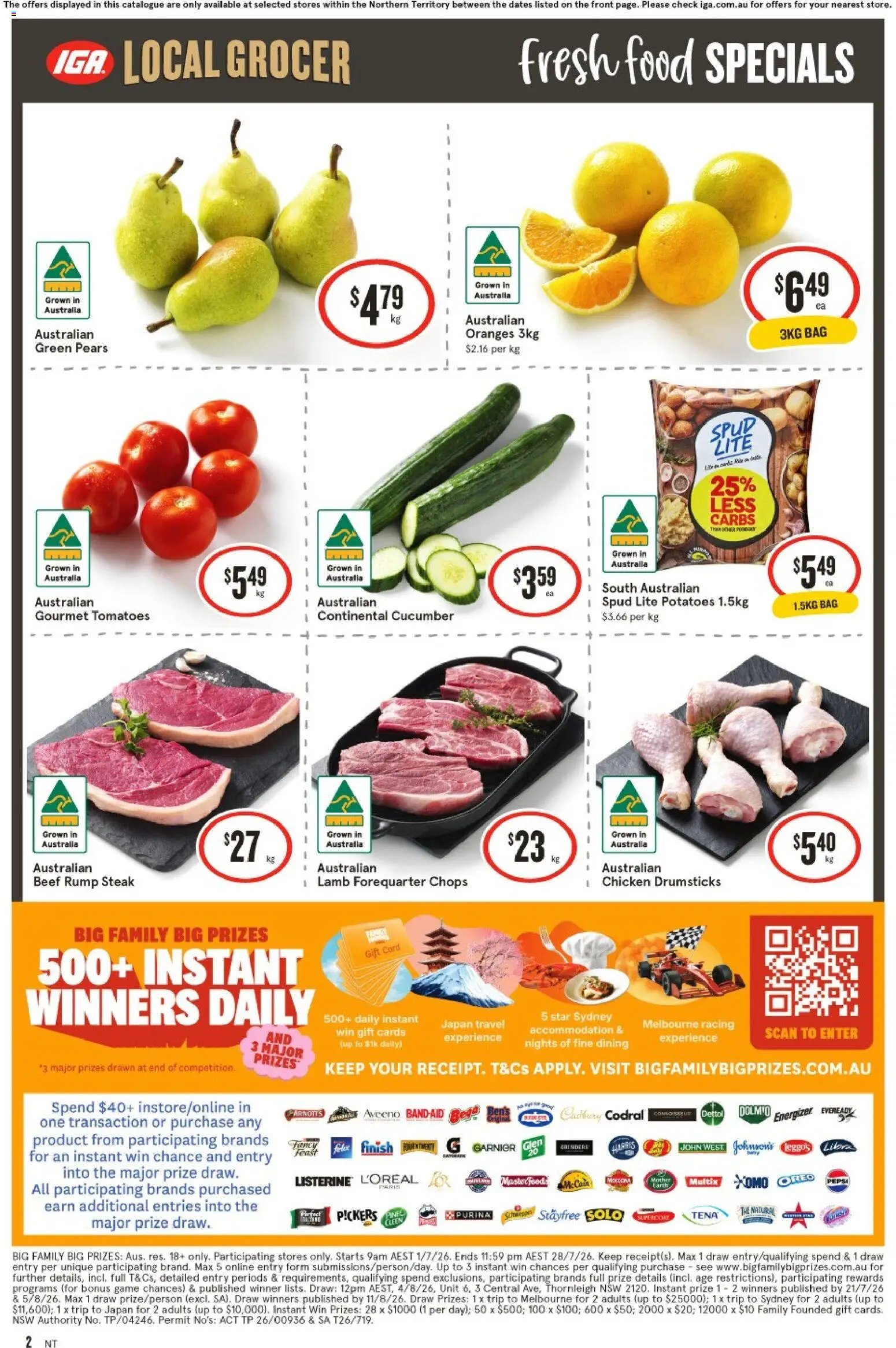 IGA catalogue from 22/07/2026 IGA Local Grocer NT