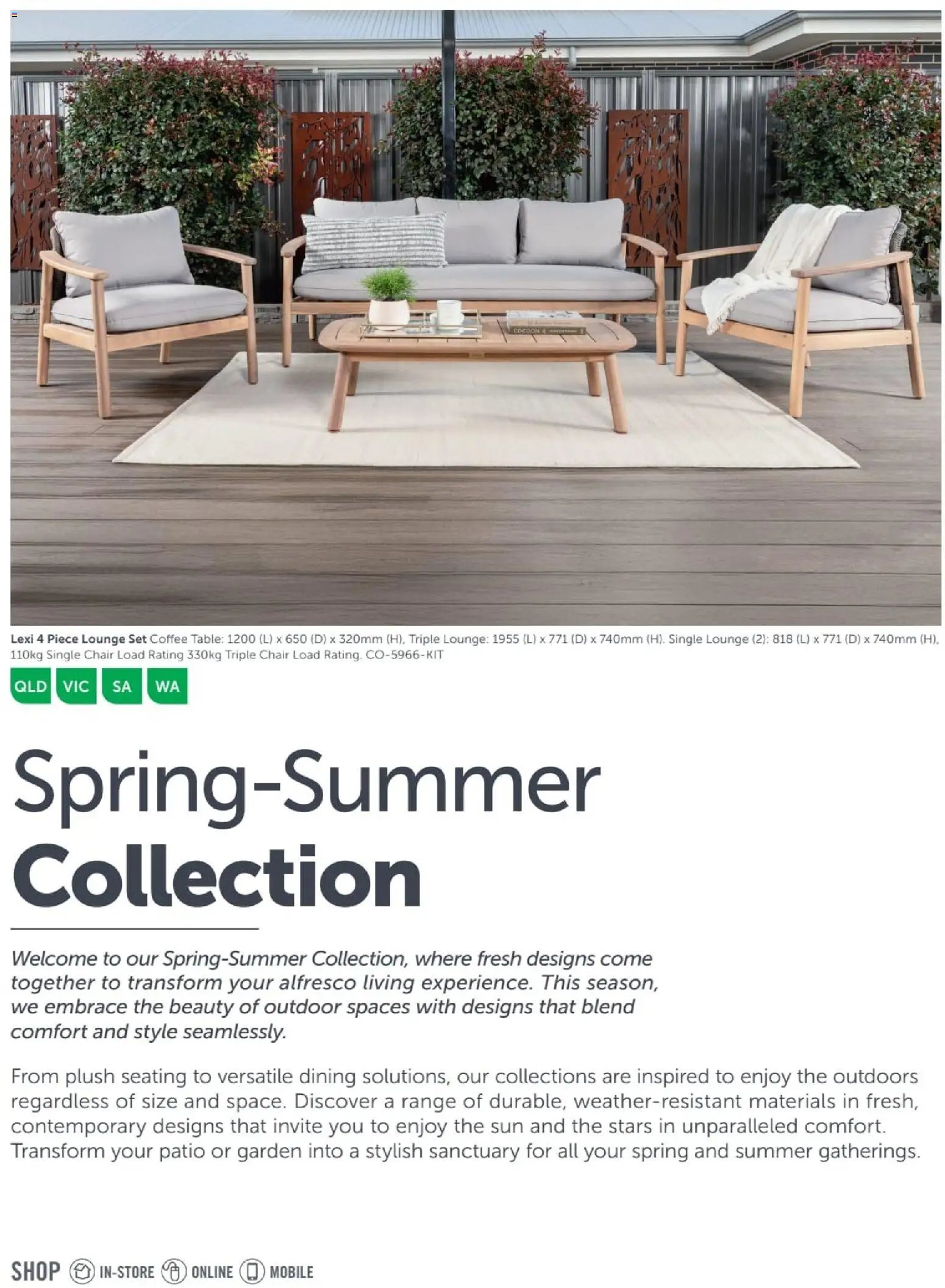 Stratco catalogue from 04/12/2025 Stratco catalogue Outdoor