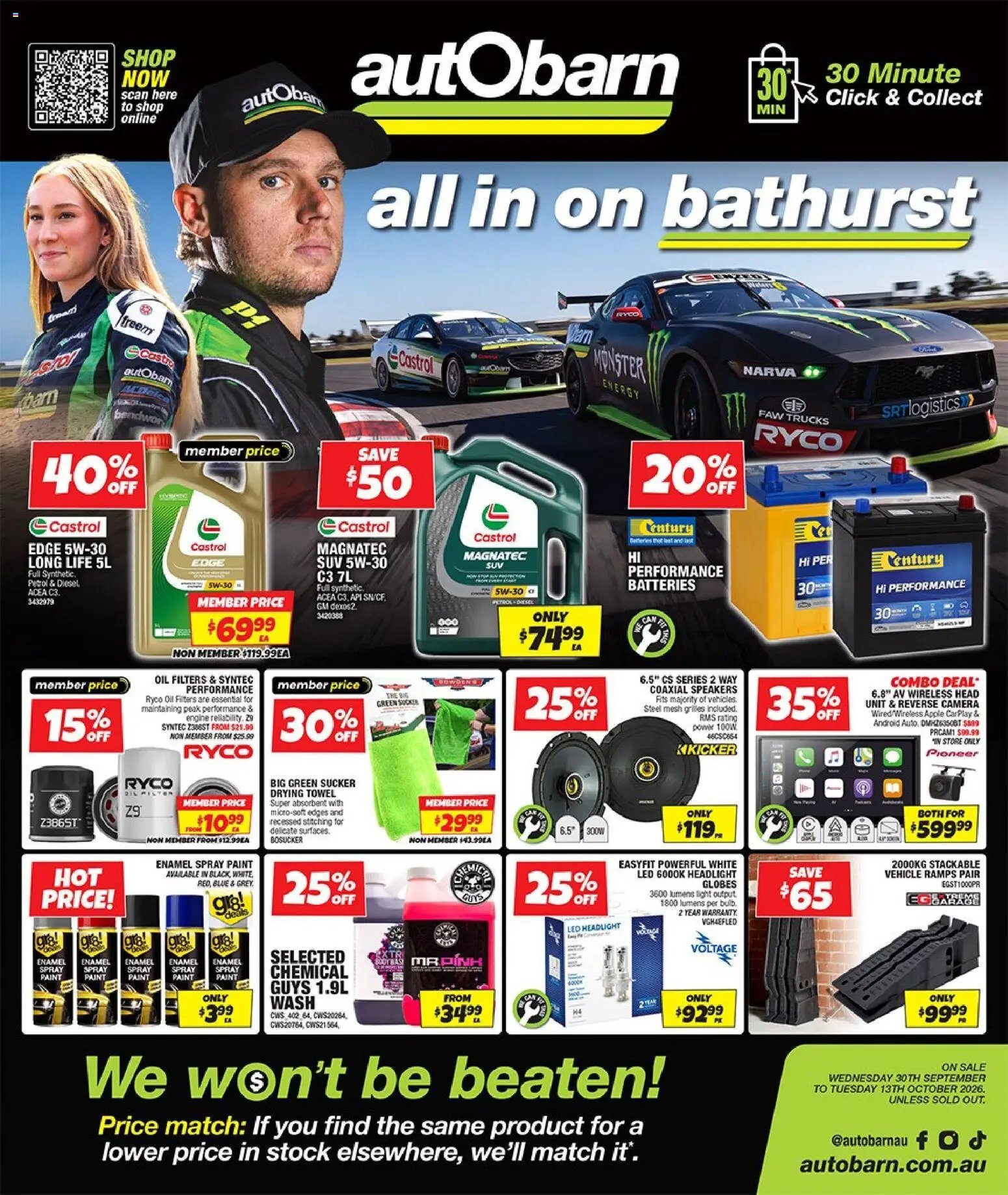 Autobarn catalogue from 30/09/2026 Autobarn catalogue