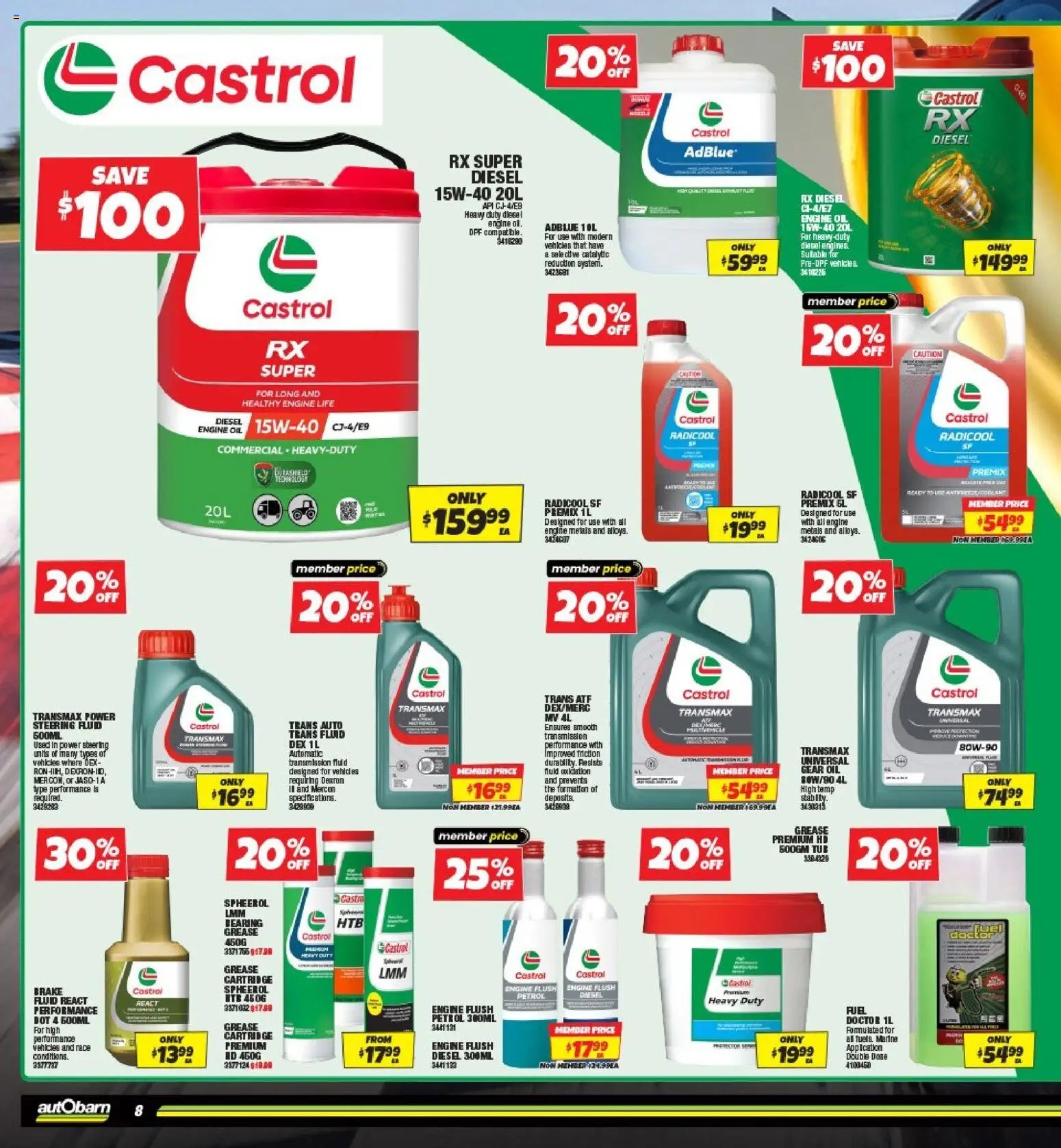 Autobarn catalogue from 30/09/2026 Autobarn catalogue
