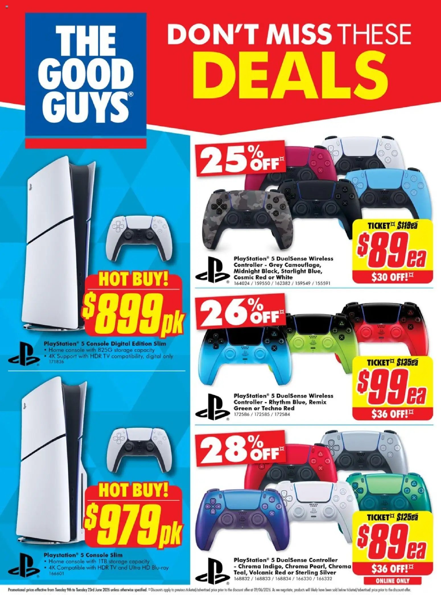 The Good Guys catalogue from 09/06/2026 The Good Guys Don´t miss these deals