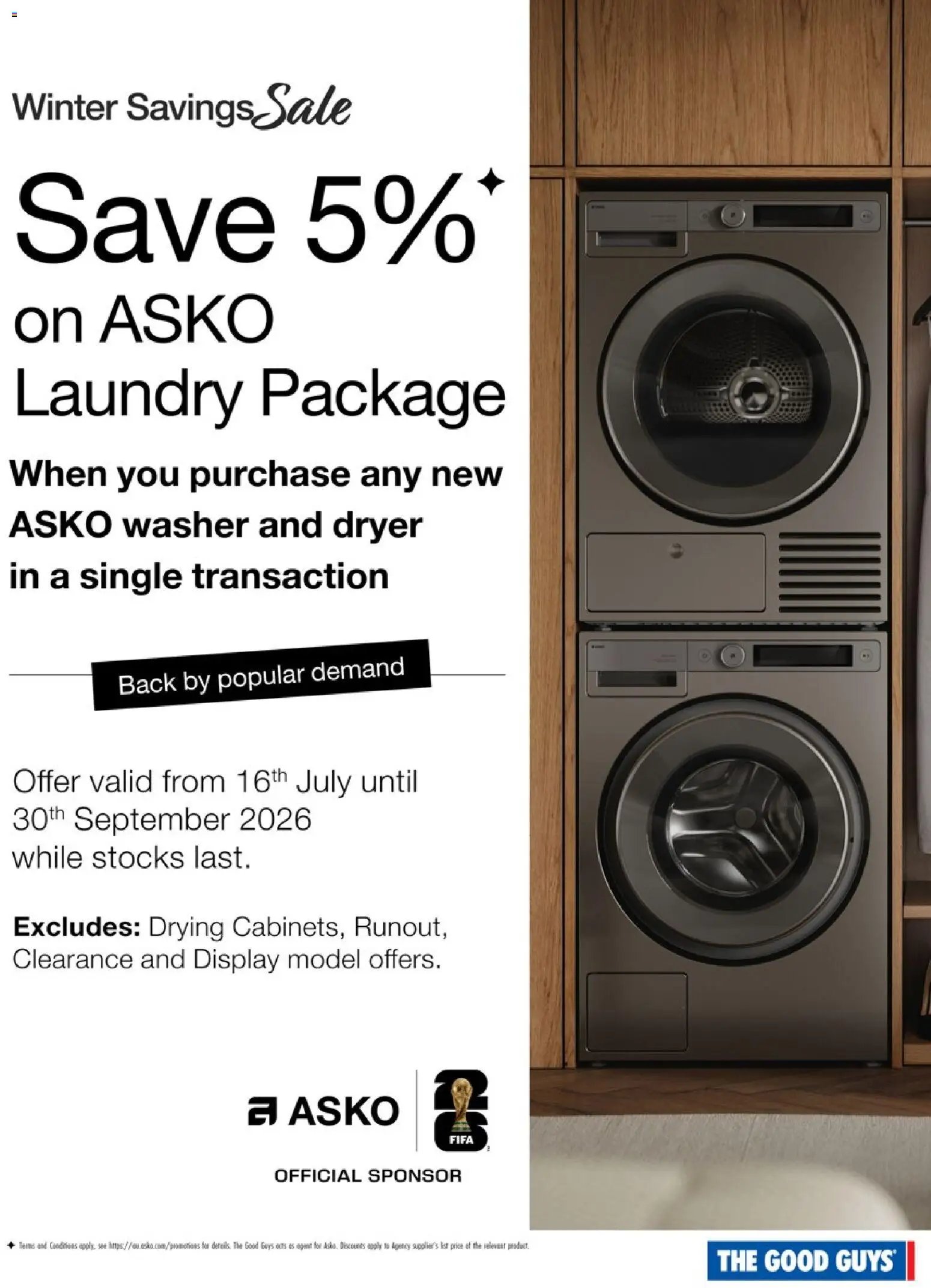 The Good Guys catalogue from 16/07/2026 The Good Guys Save up to 20%