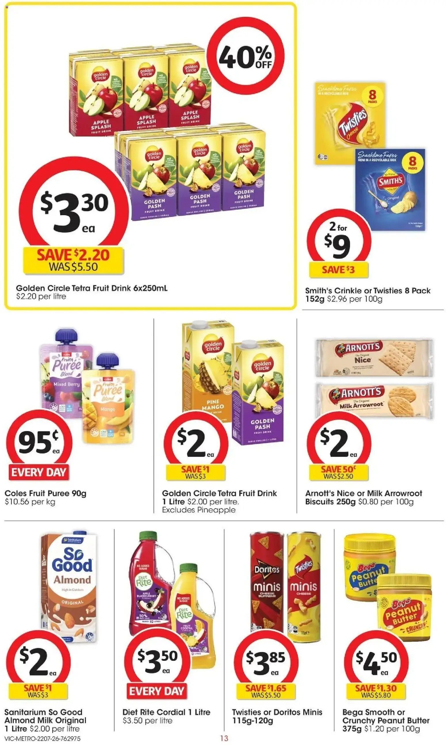 Coles catalogue from 22/07/2026 Coles catalogue VIC