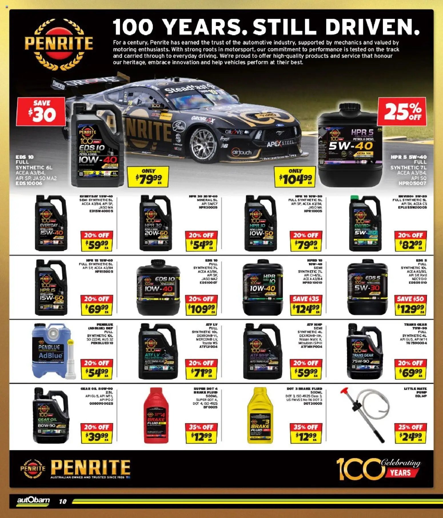 Autobarn catalogue from 09/09/2026 Autobarn catalogue