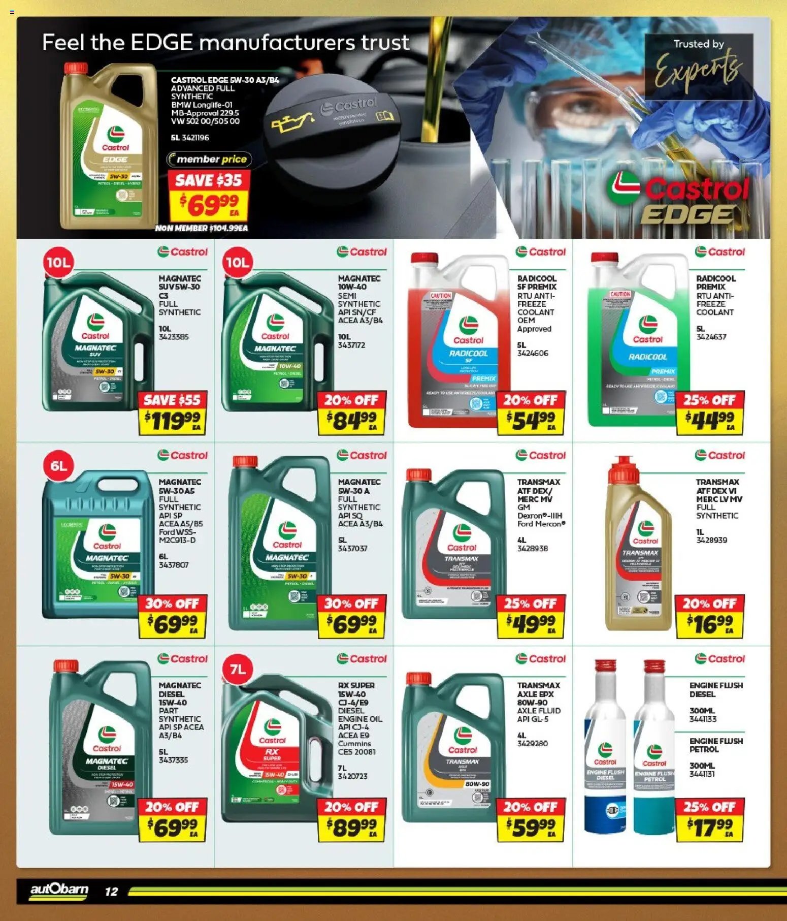 Autobarn catalogue from 09/09/2026 Autobarn catalogue