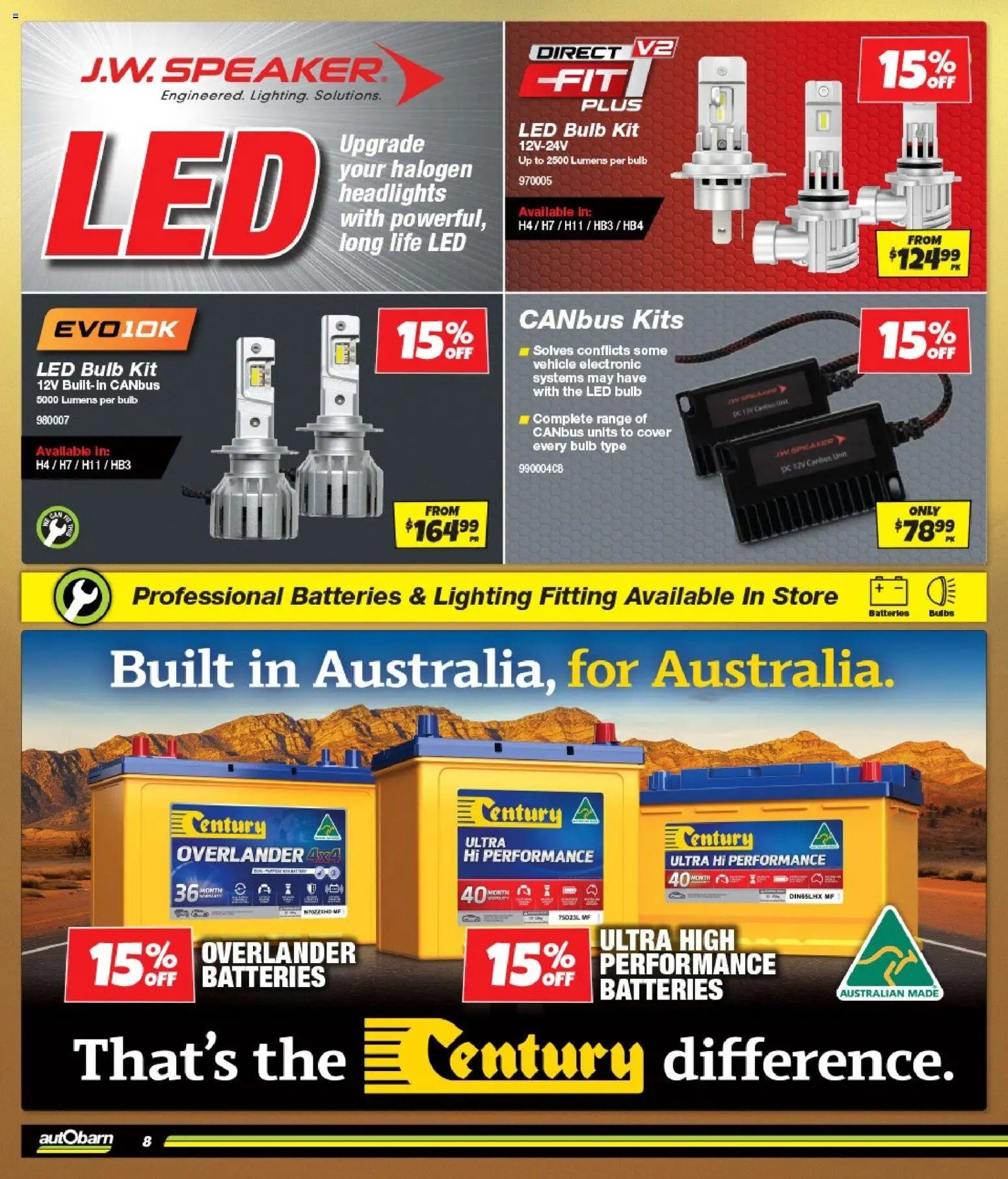Autobarn catalogue from 09/09/2026 Autobarn catalogue