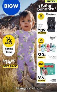 Big W catalogue from 23/07/2026 Big W Baby Bonanza PREVIEW