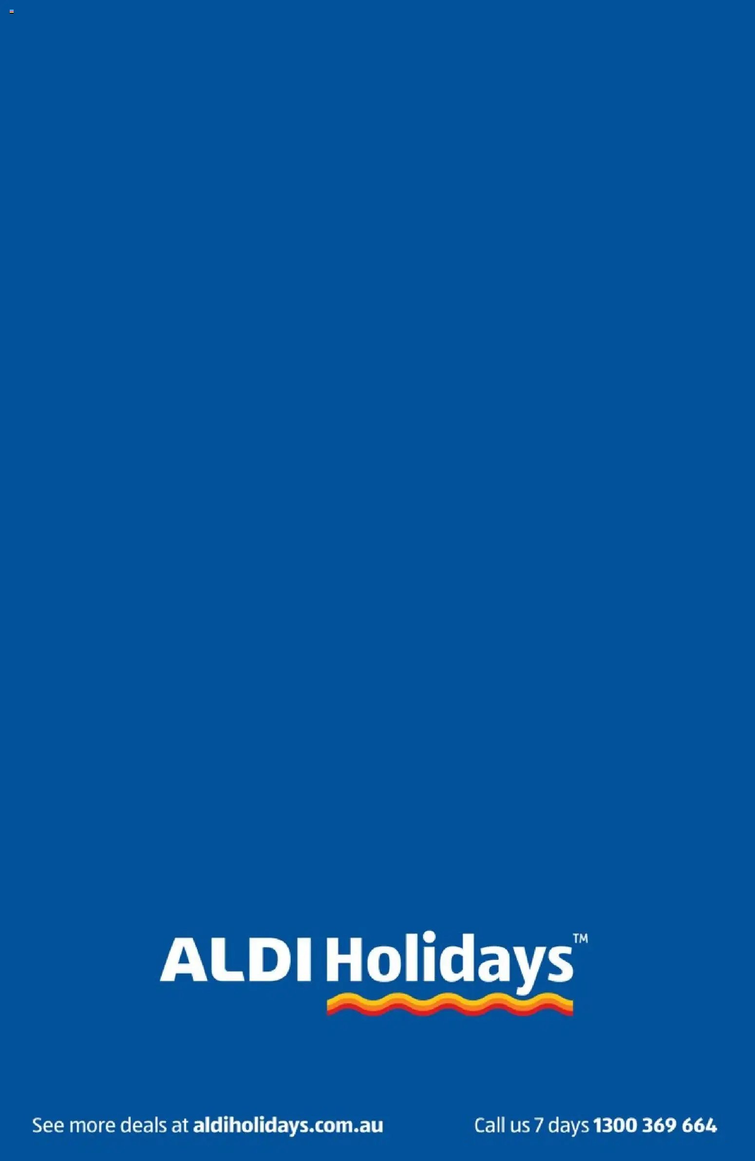 Aldi catalogue from 01/08/2026 August August Holidays