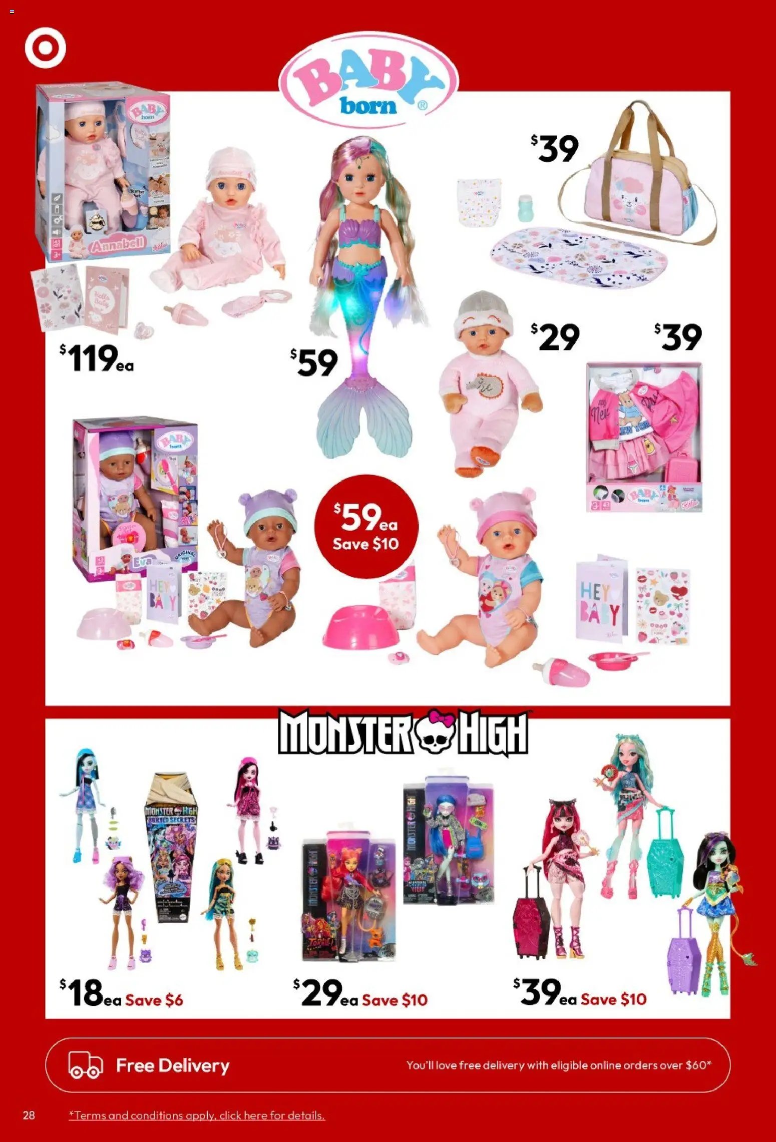 Target catalogue from 25/06/2026 Target catalogue