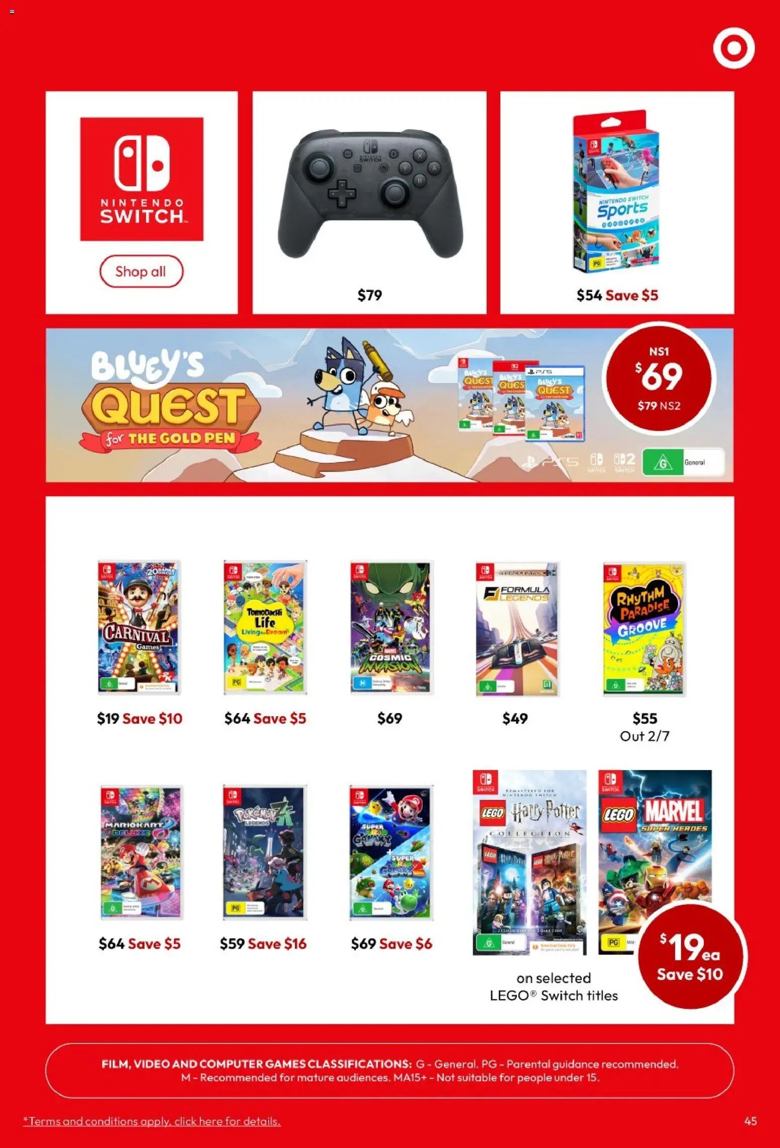 Target catalogue from 25/06/2026 Target catalogue