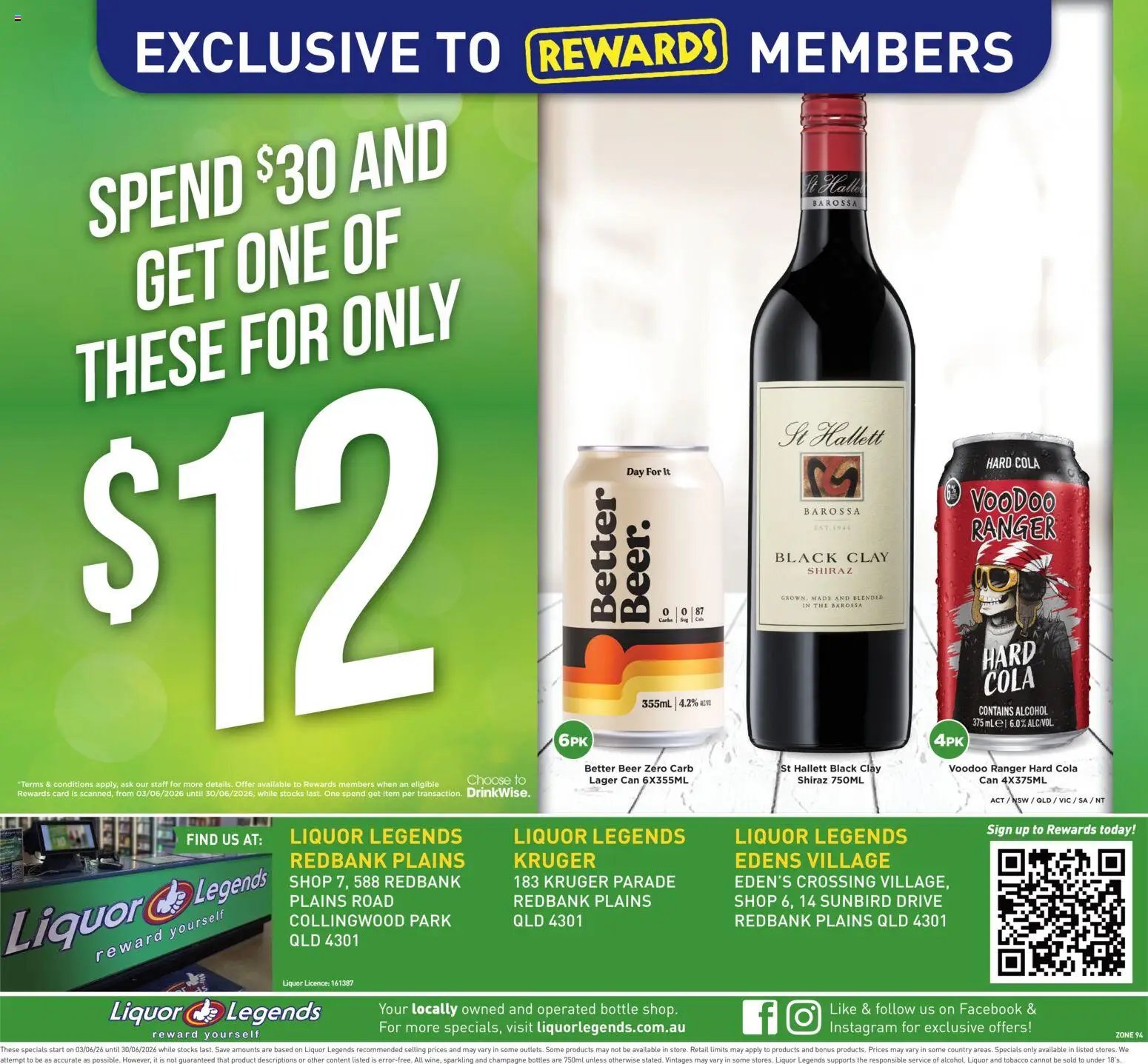 Liquor Legends catalogue from 03/06/2026 Liquor Legends catalogue Redbank Plains