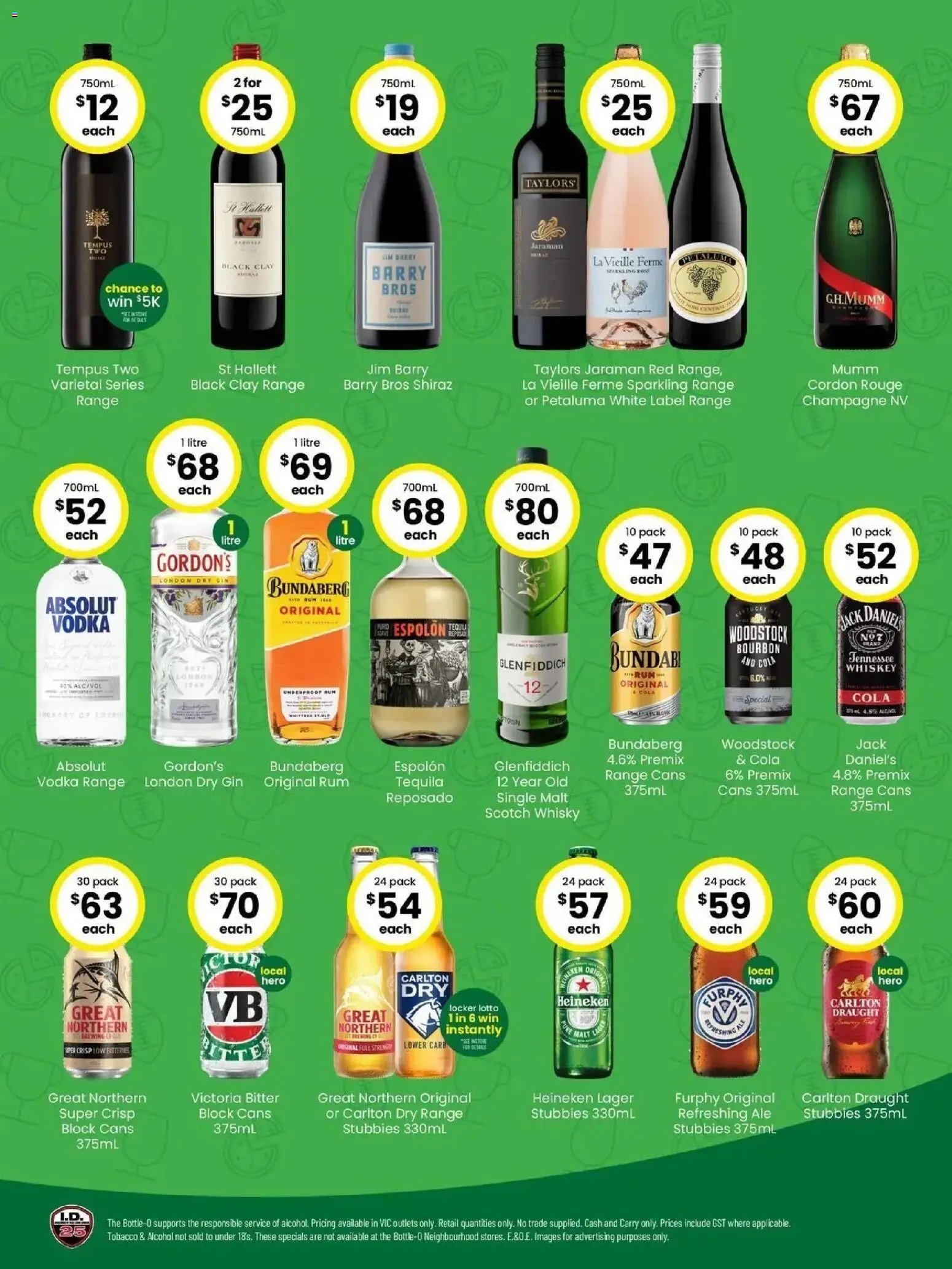 The Bottle-O catalogue from 28/09/2026 The Bottle-O catalogue Yarra Junction