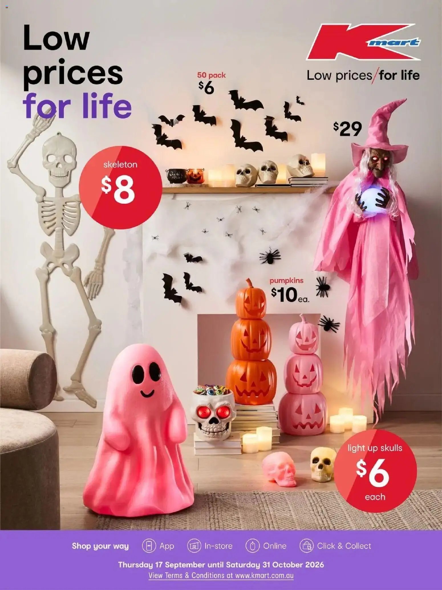 Kmart catalogue from 01/10/2026 Kmart Halloween