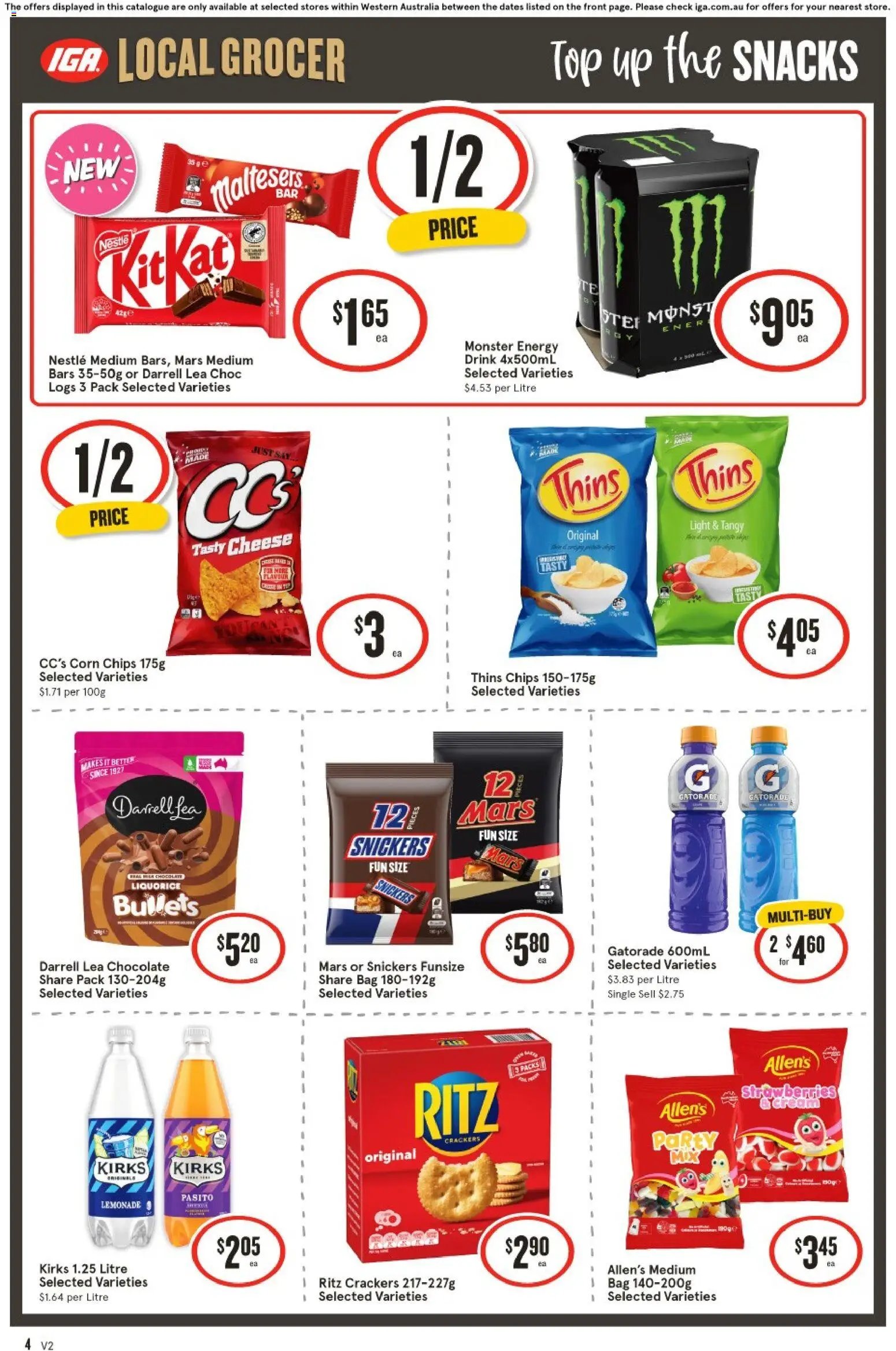 IGA catalogue from 08/07/2026 IGA Local Grocer NT/WA