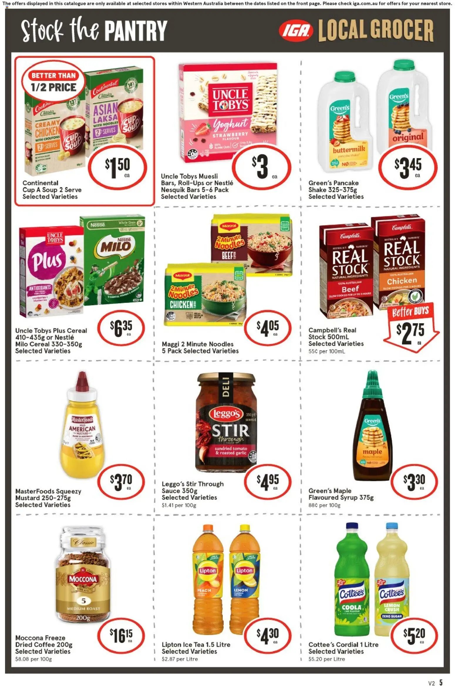 IGA catalogue from 08/07/2026 IGA Local Grocer NT/WA