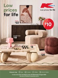 Kmart catalogue from 23/07/2026 Kmart August Living