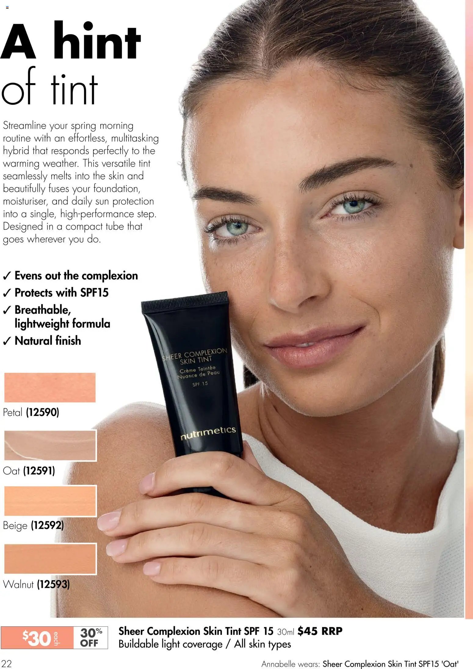 Nutrimetics catalogue from 16/08/2026 Nutrimetics New breakout