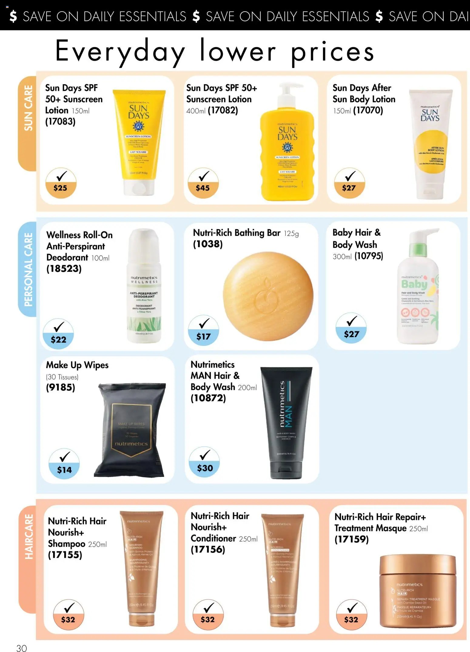 Nutrimetics catalogue from 16/08/2026 Nutrimetics New breakout