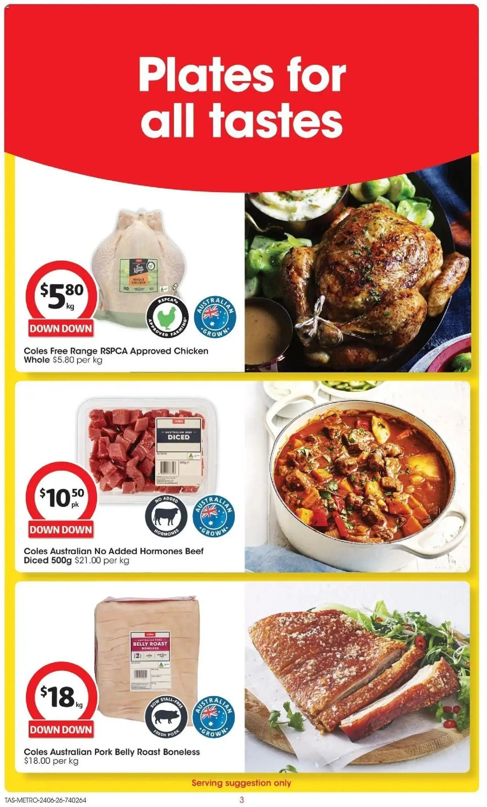 Coles catalogue from 24/06/2026 Coles Catalogue - 24th June TAS