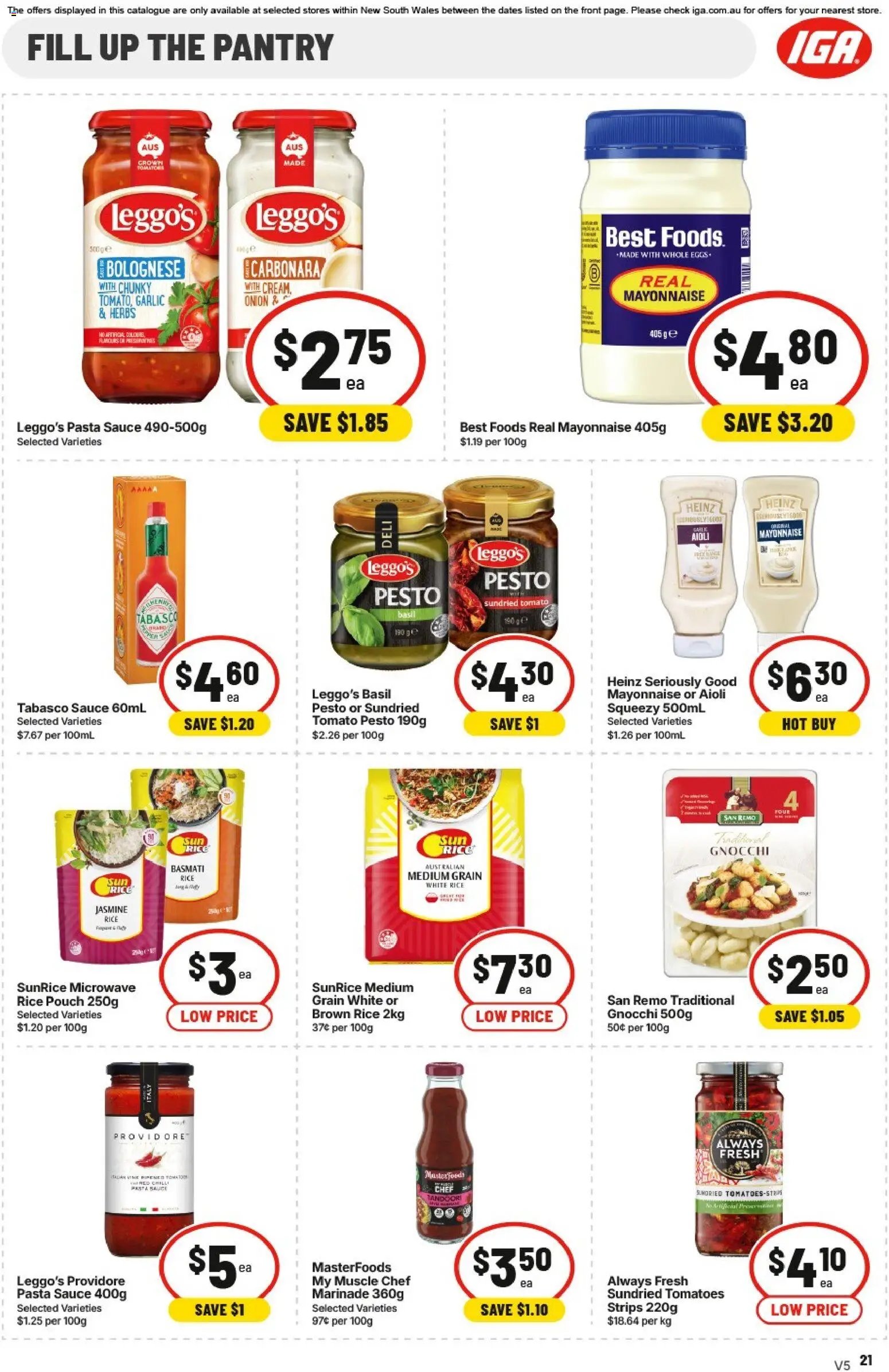 IGA catalogue from 25/08/2026 IGA catalogue Extra specials Summer Hill