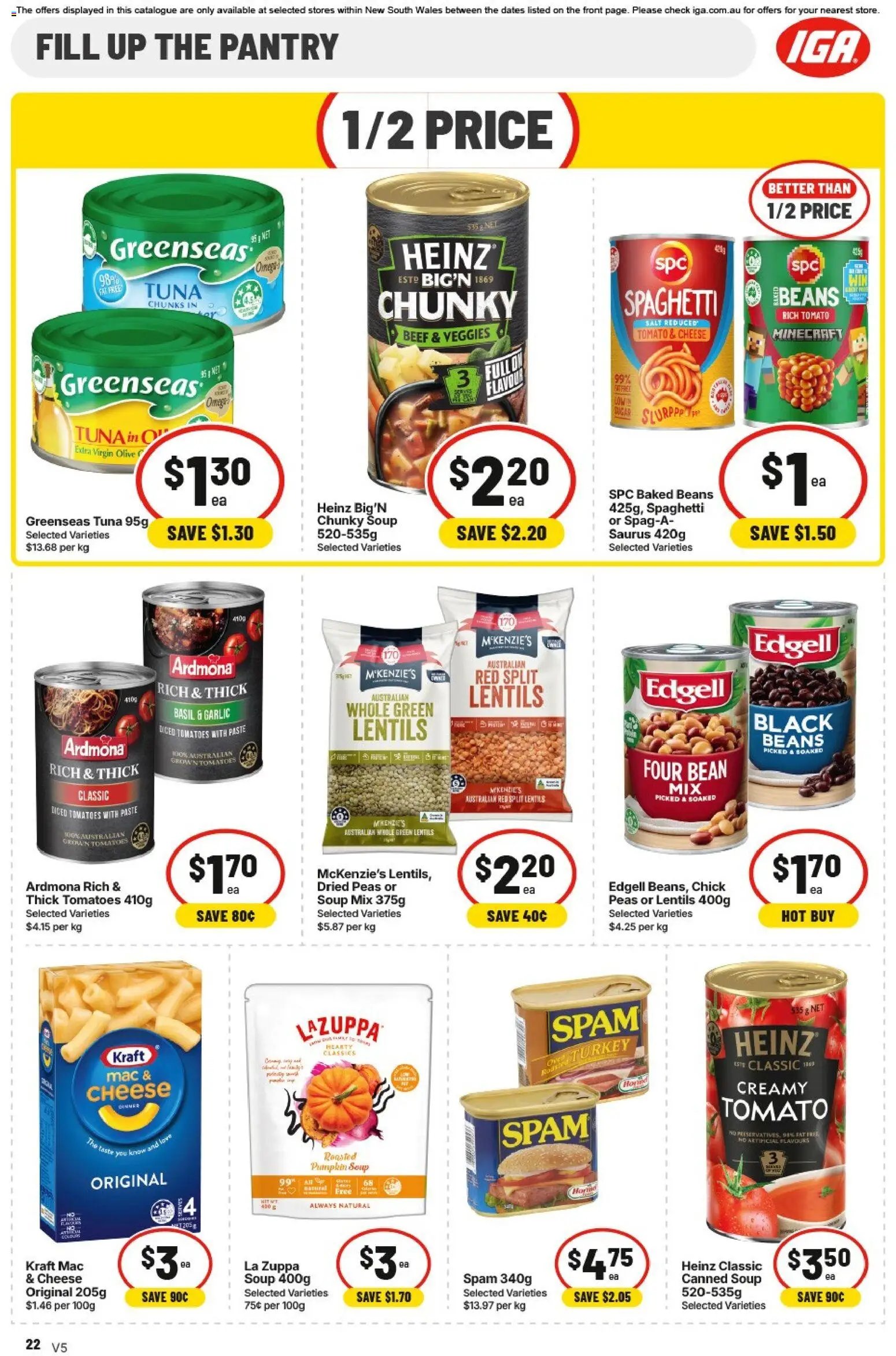 IGA catalogue from 25/08/2026 IGA catalogue Extra specials Summer Hill
