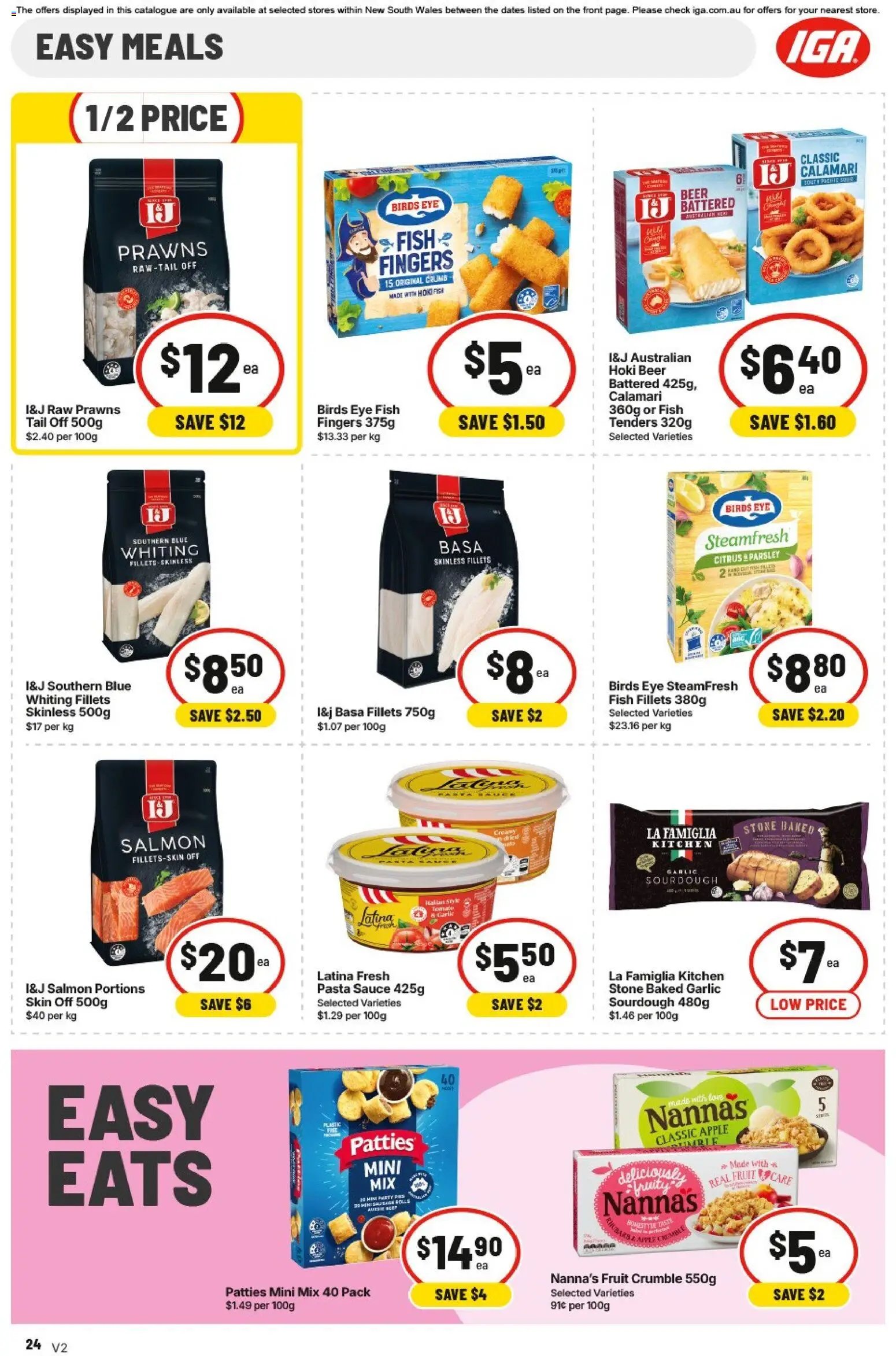 IGA catalogue from 25/08/2026 IGA catalogue Extra specials Summer Hill