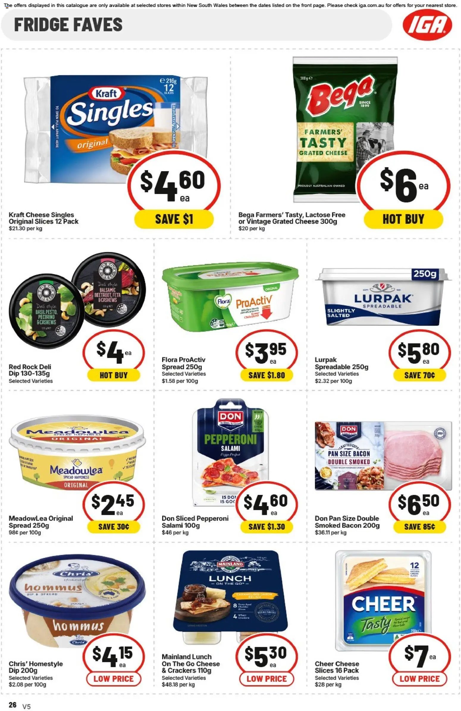 IGA catalogue from 25/08/2026 IGA catalogue Extra specials Summer Hill