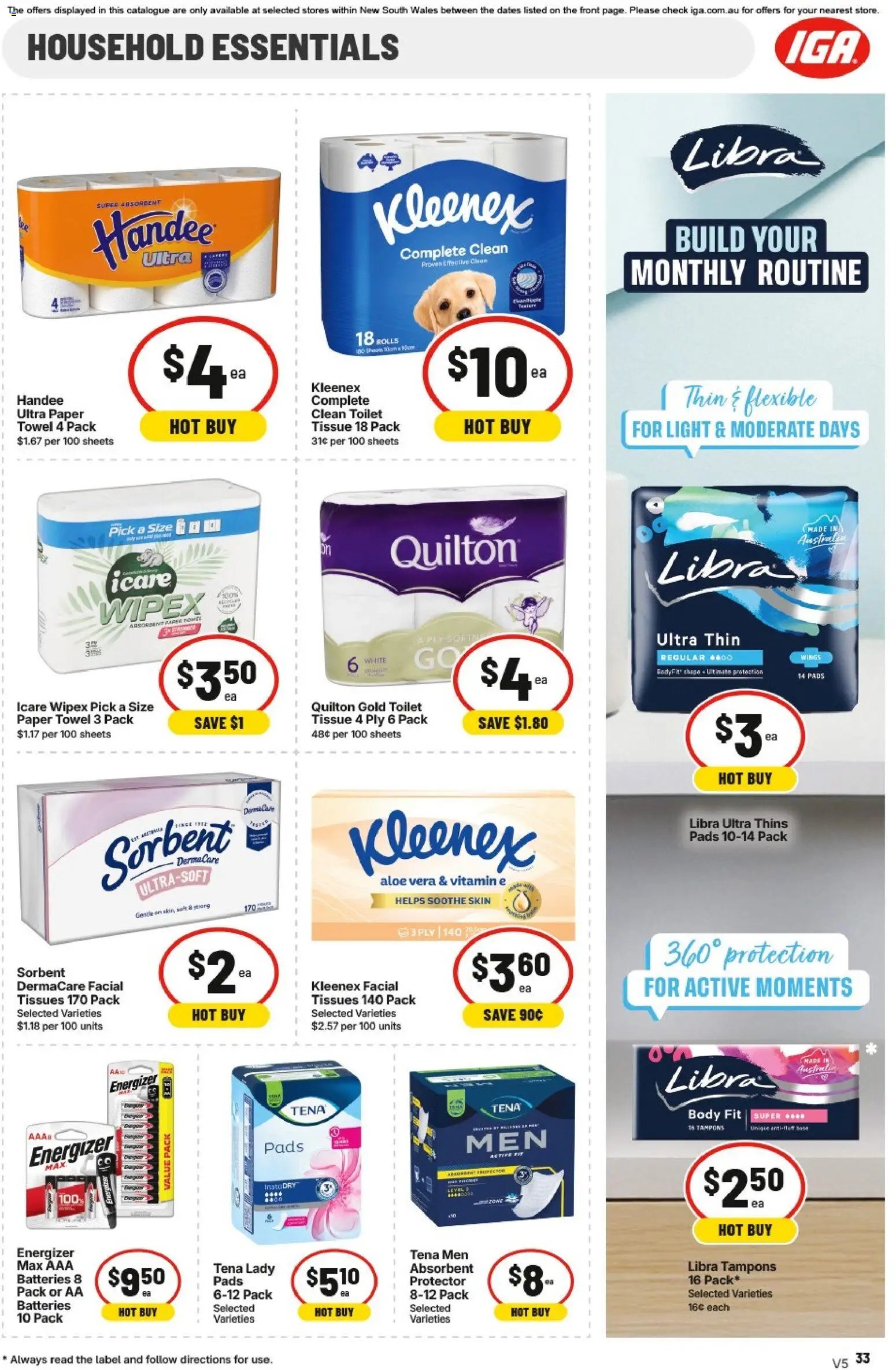 IGA catalogue from 25/08/2026 IGA catalogue Extra specials Summer Hill