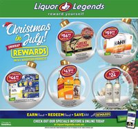 Liquor Legends catalogue from 01/07/2026 Liquor Legends catalogue Yarrabilba