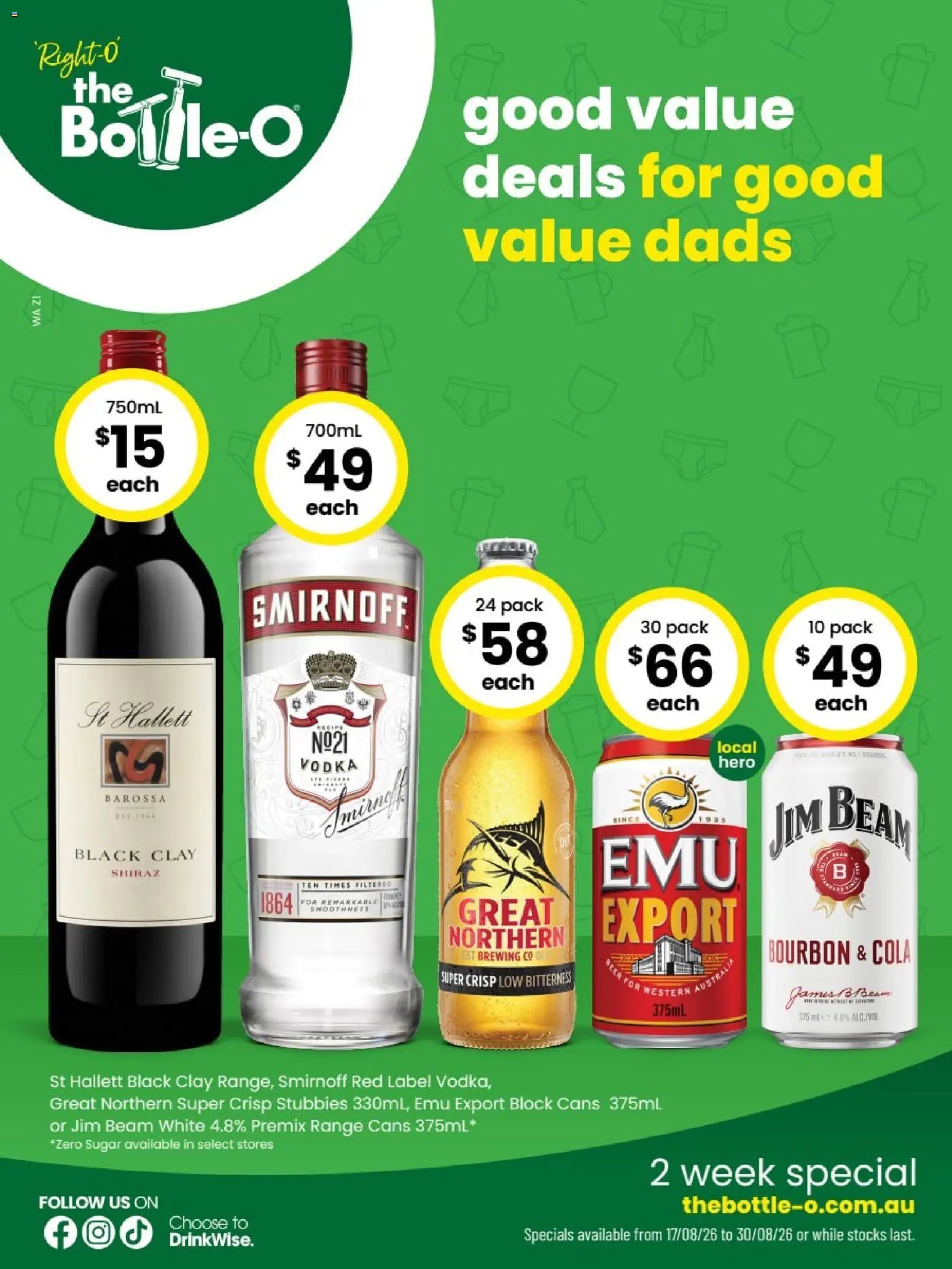 The Bottle-O catalogue from 17/08/2026 The Bottle-O catalogue ARMADALE