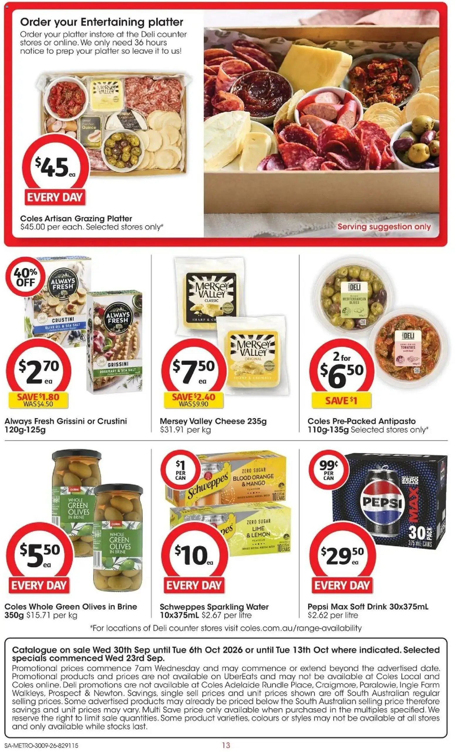 Coles catalogue from 30/09/2026 Coles catalogue SA