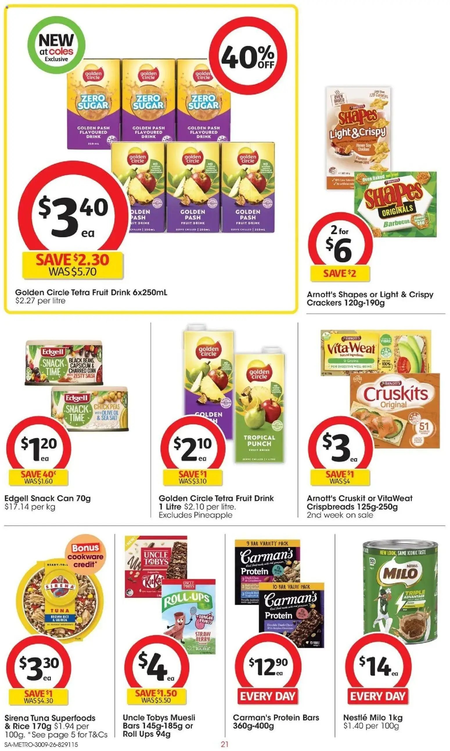 Coles catalogue from 30/09/2026 Coles catalogue SA