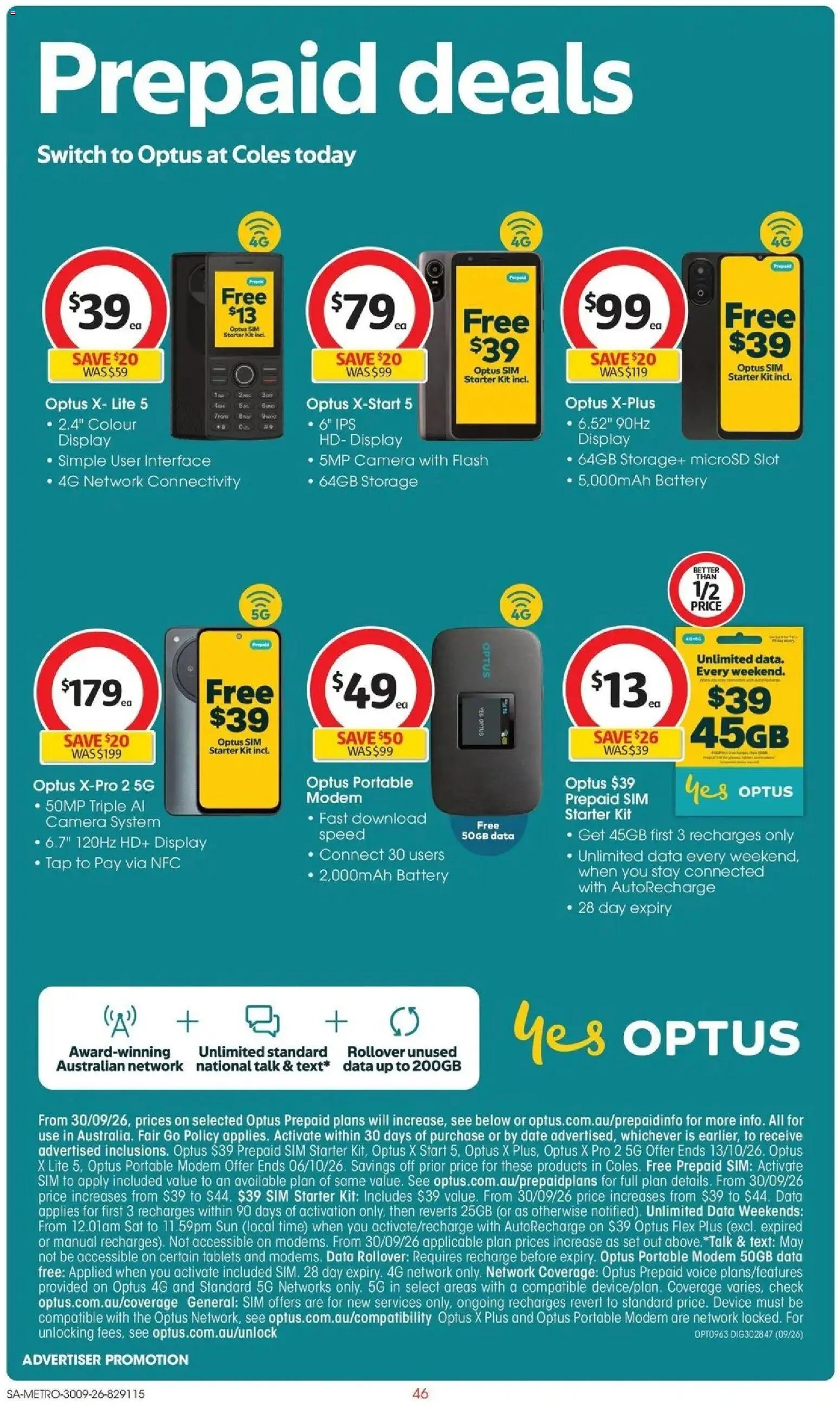 Coles catalogue from 30/09/2026 Coles catalogue SA