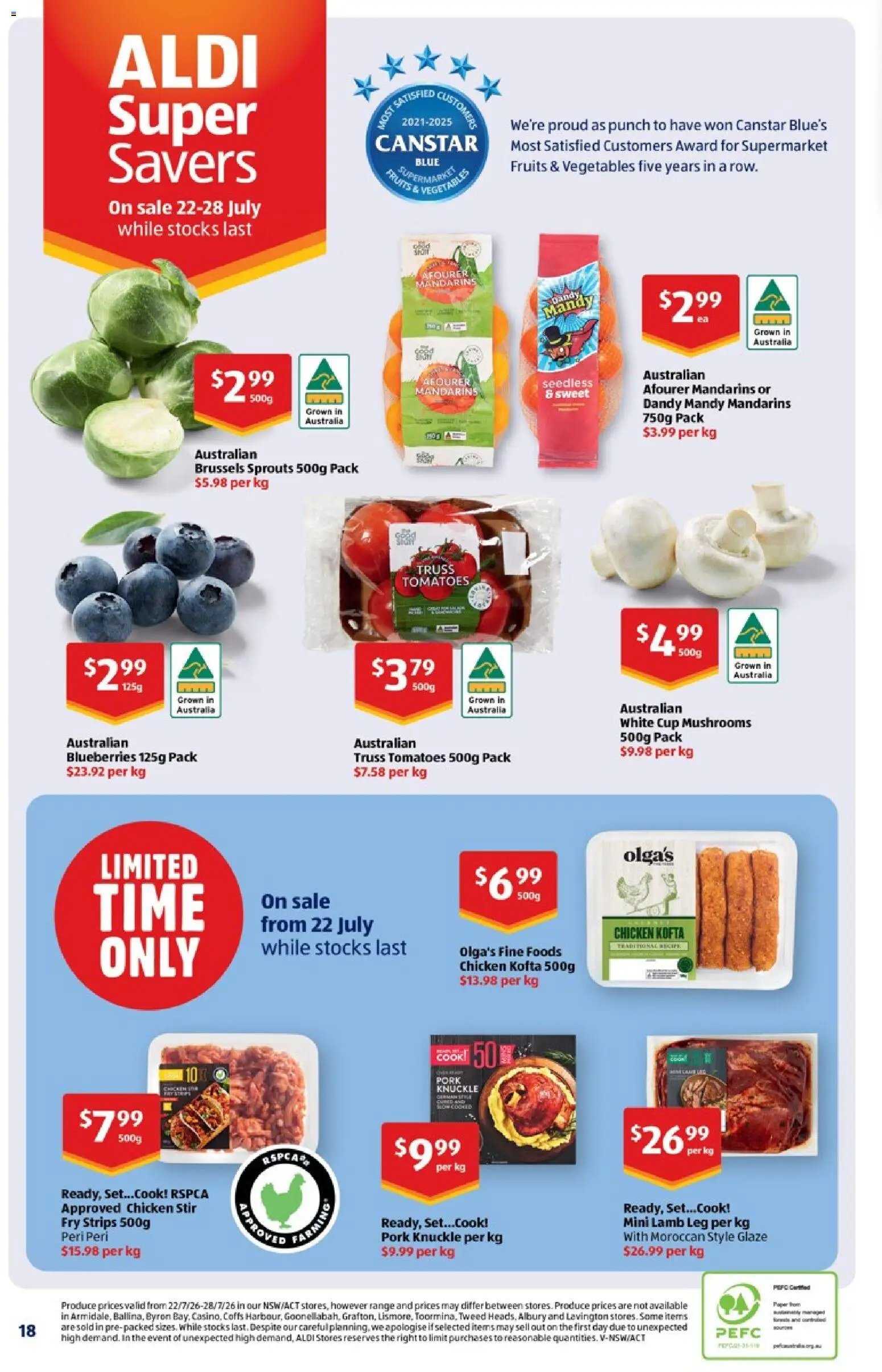 Aldi catalogue from 29/07/2026 Aldi Big screen energy