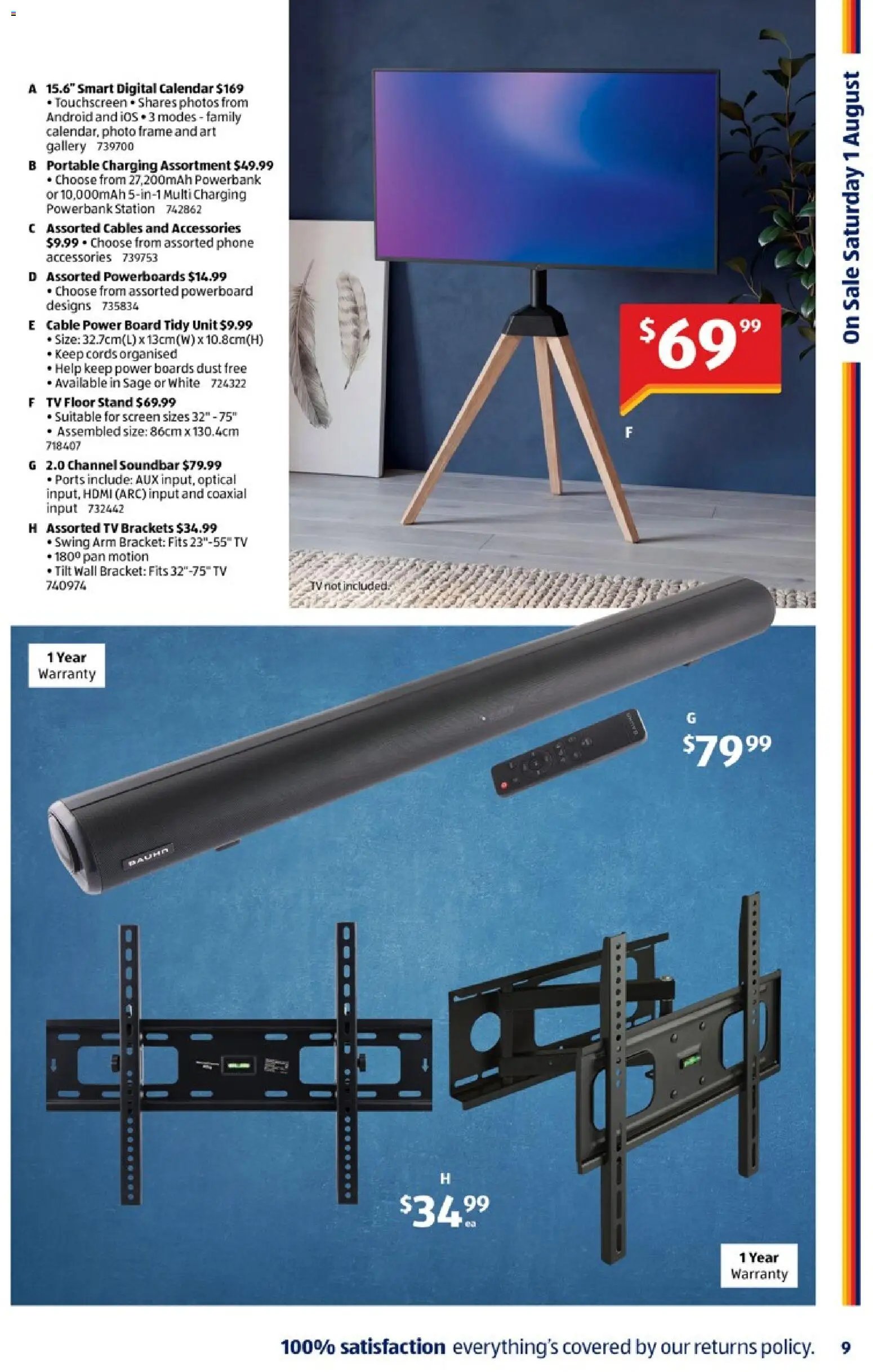 Aldi catalogue from 29/07/2026 Aldi Big screen energy