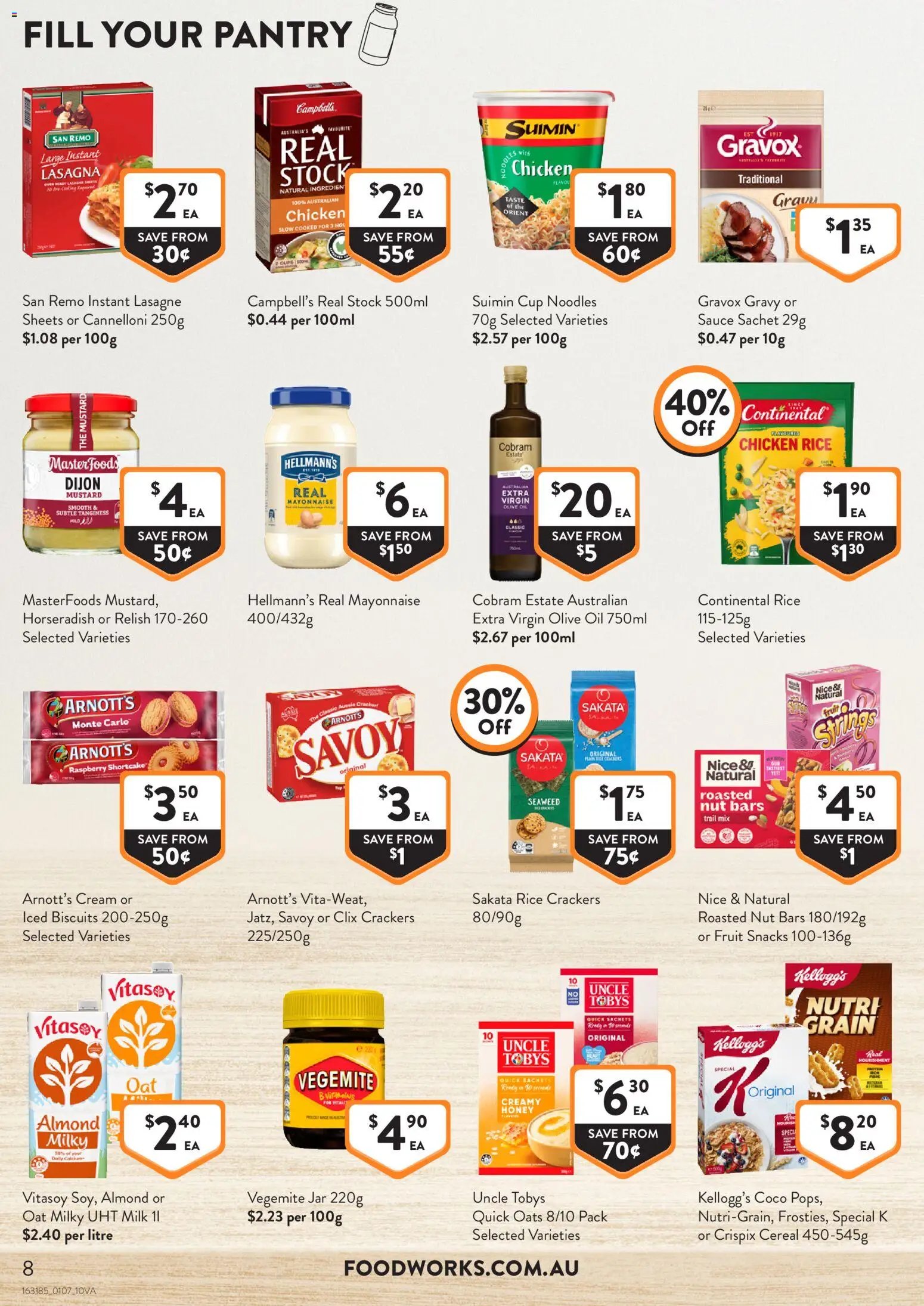 Foodworks catalogue from 01/07/2026 Foodworks catalogue VIC
