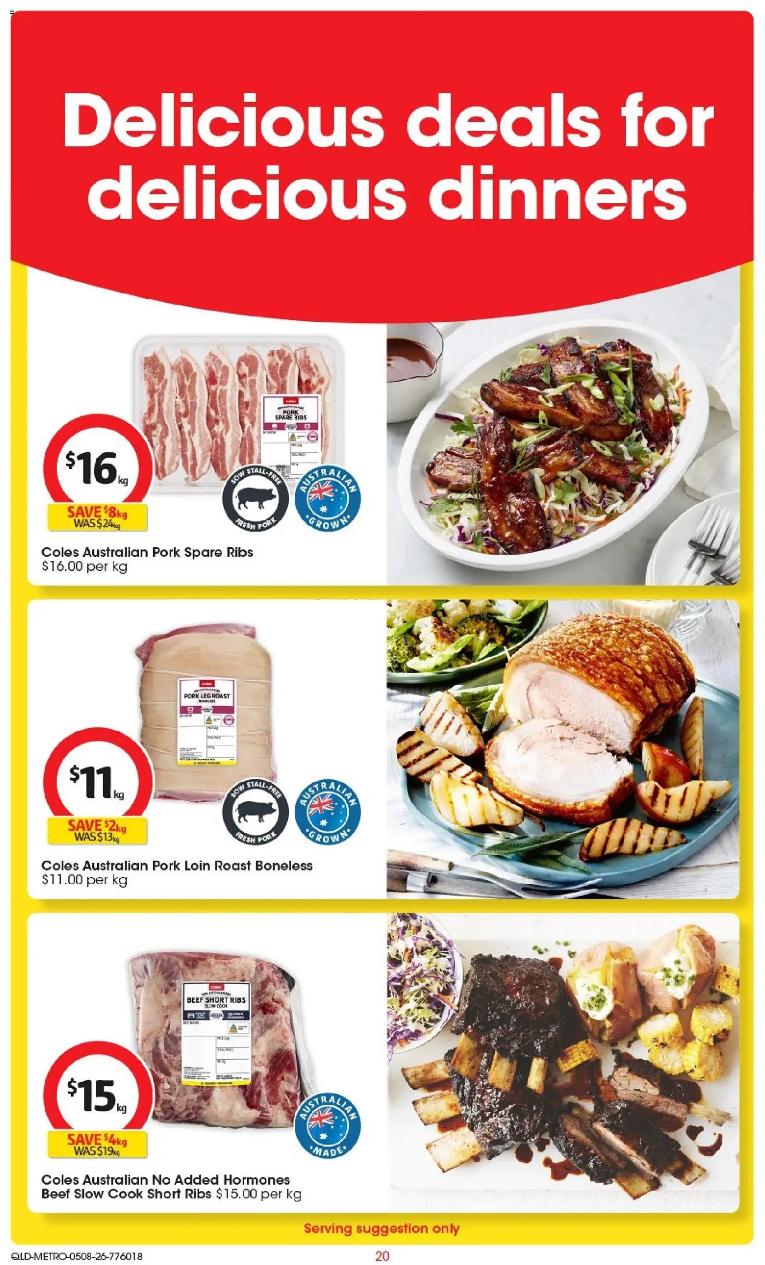 Coles catalogue from 05/08/2026 Coles catalogue QLD